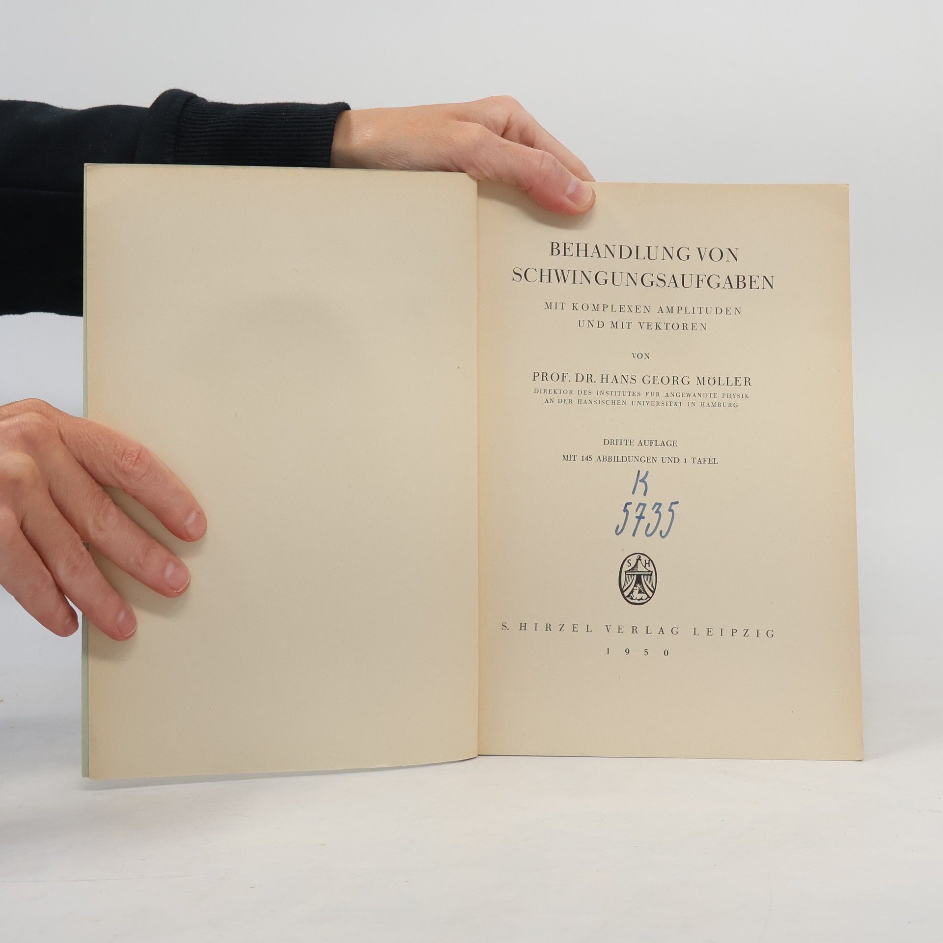 Hans Georg Möller Behandlung von Schwingungenaufgaben