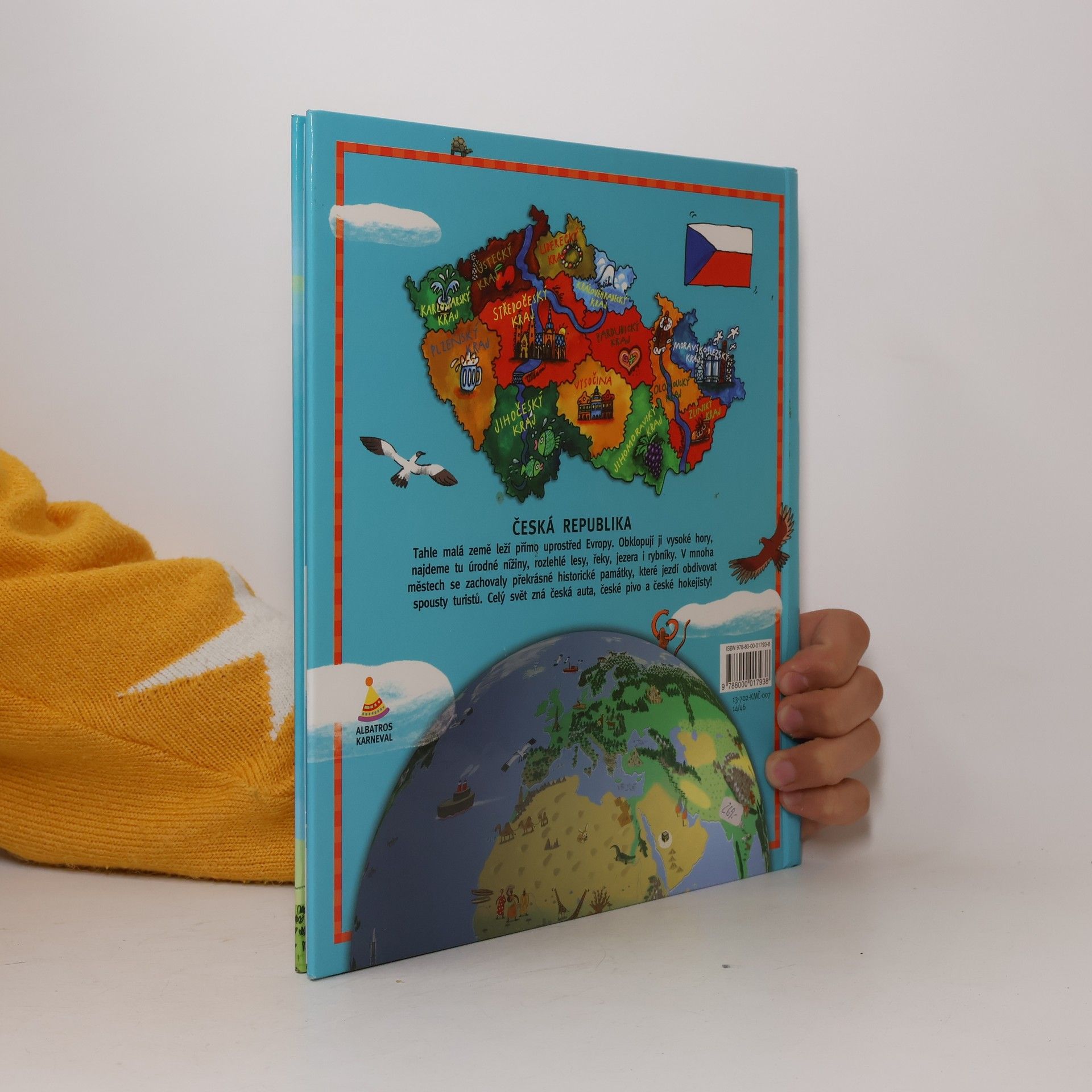 Benoît Delalandre Cesta kolem světa. Atlas pro nejmenší