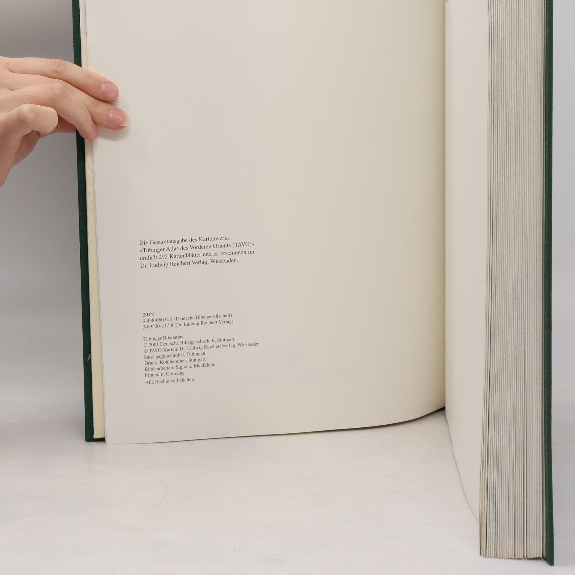 Siegfried Mittmann Tübinger Bibelatlas