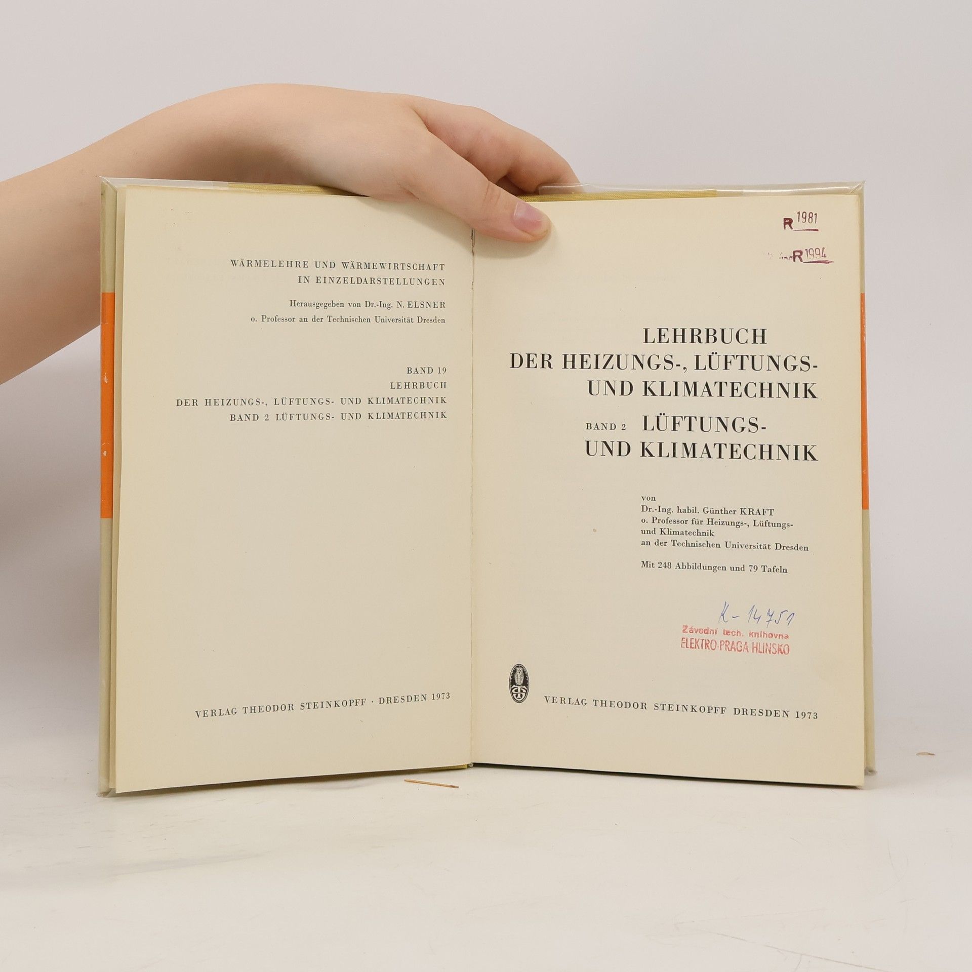 Autorenkollektiv Lehrbuch der Heizungs-, Lüftungs. und Klimatechnik Band 1 Heizungstechnik