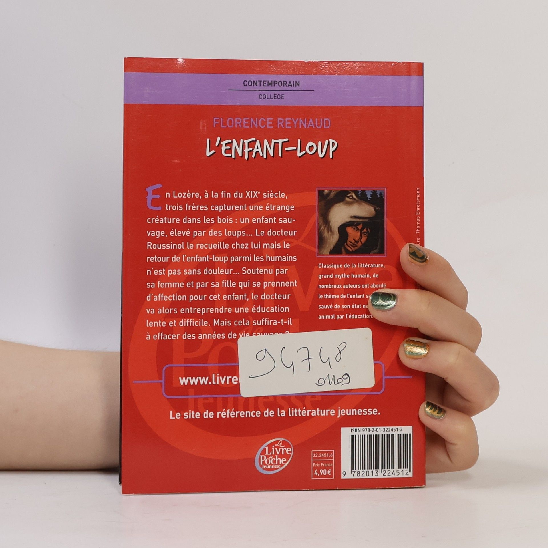 Reynaud Florence L'enfant-loup