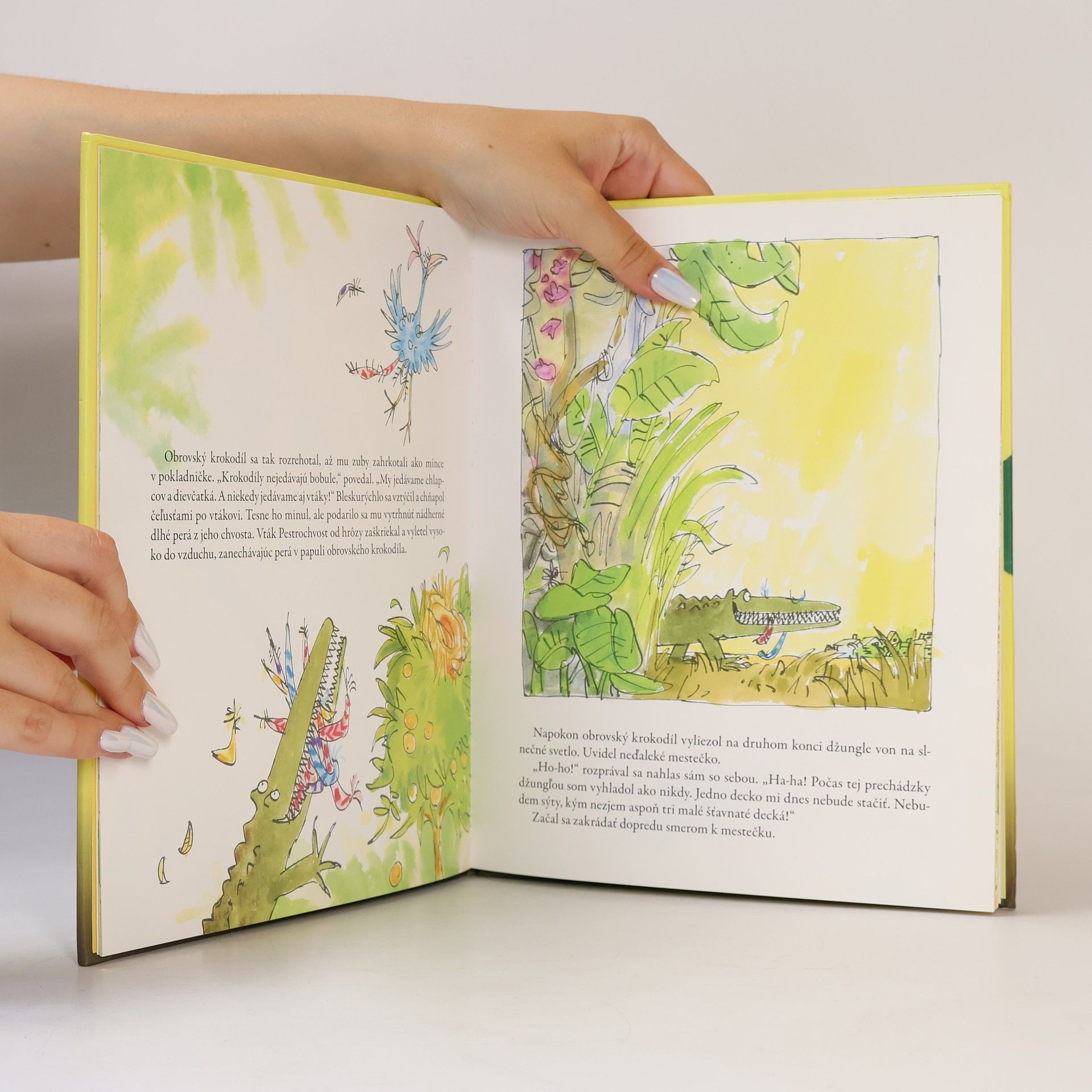 Roald Dahl Obrovský krokodíl