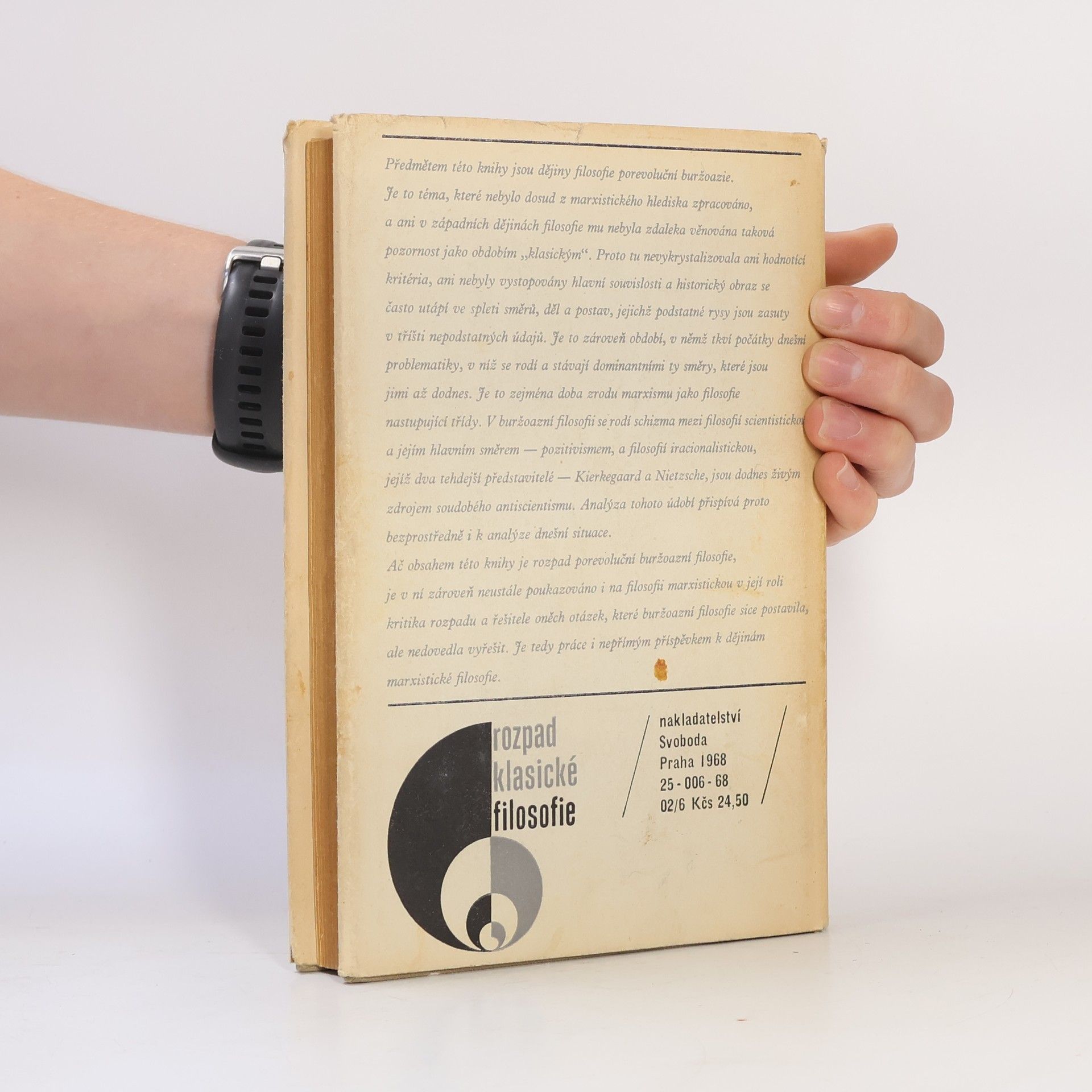 Jiřina Popelová Rozpad klasické filosofie