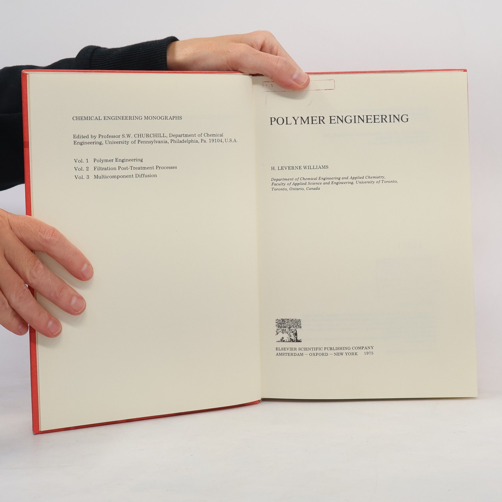 H. Leverne Williams Polymer engineering