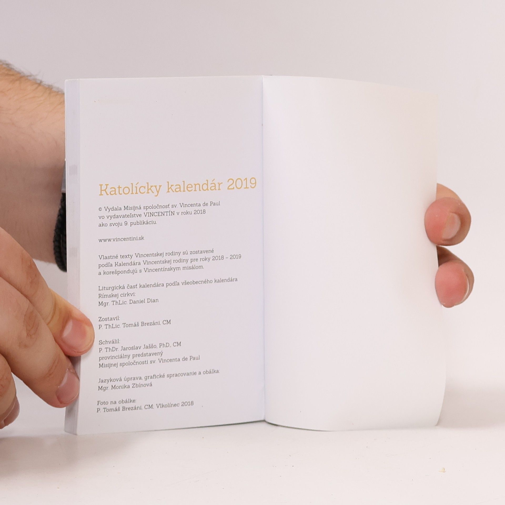 Various authors Katolicky kalendár 2019