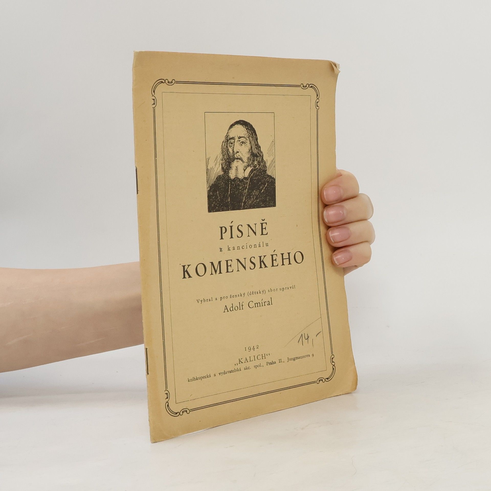 Adolf Cmíral Písně z kancionálu Komenského
