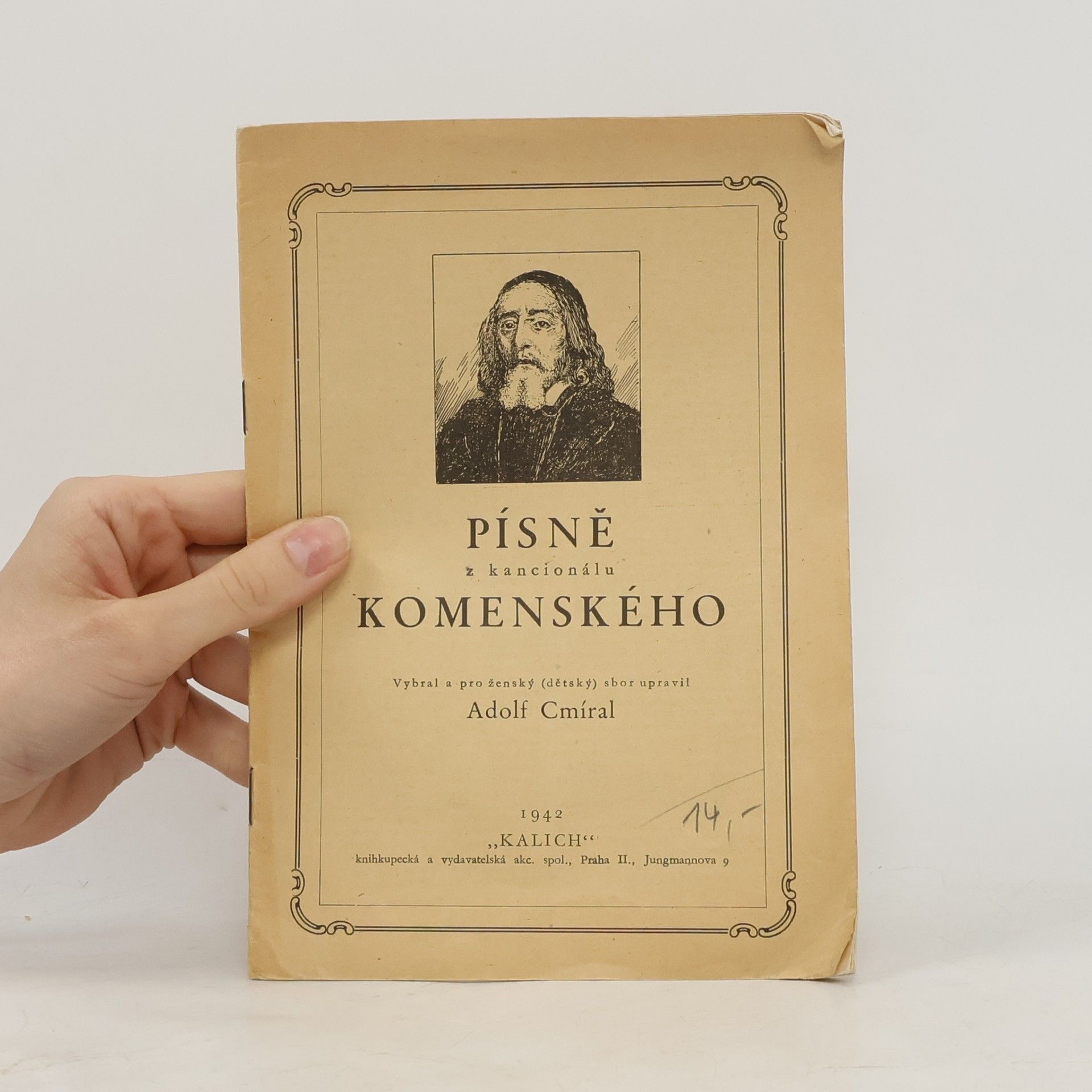 Jan Amos Komenský Písně z kancionálu Komenského