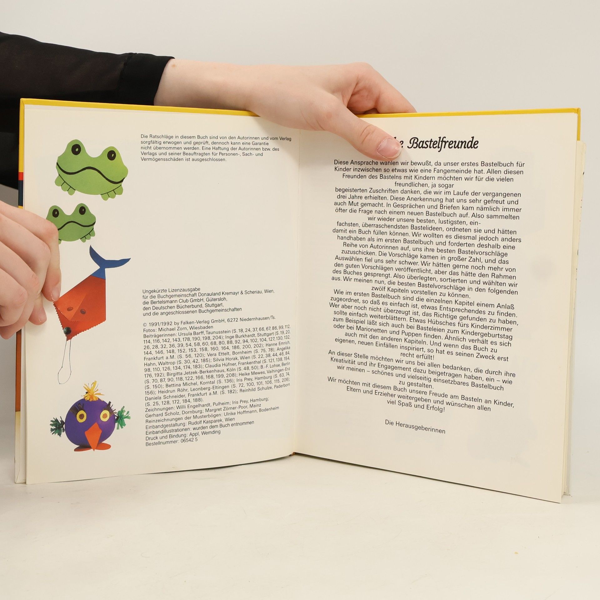Ursula Barff Das 2. farbige Bastelbuch für Kinder