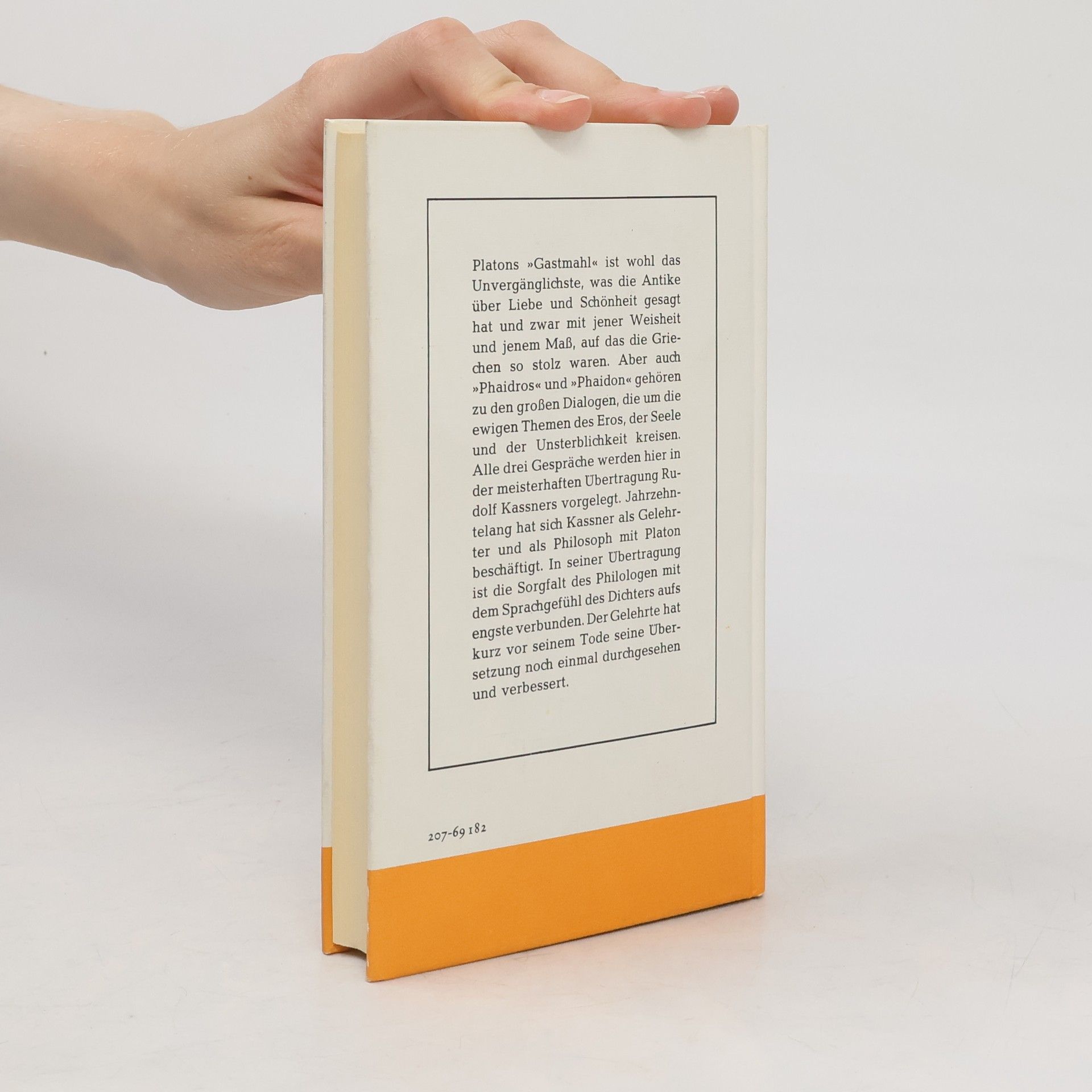 Platon Gastmahl. Phaidon. Phaidros