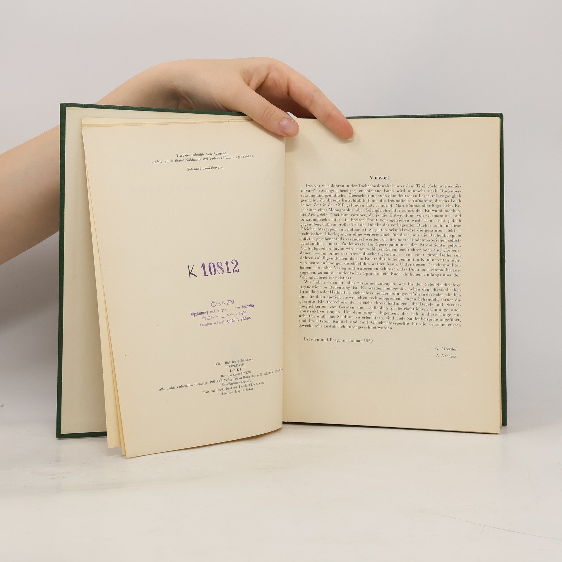 Collectif d'auteurs Selengleichrichter