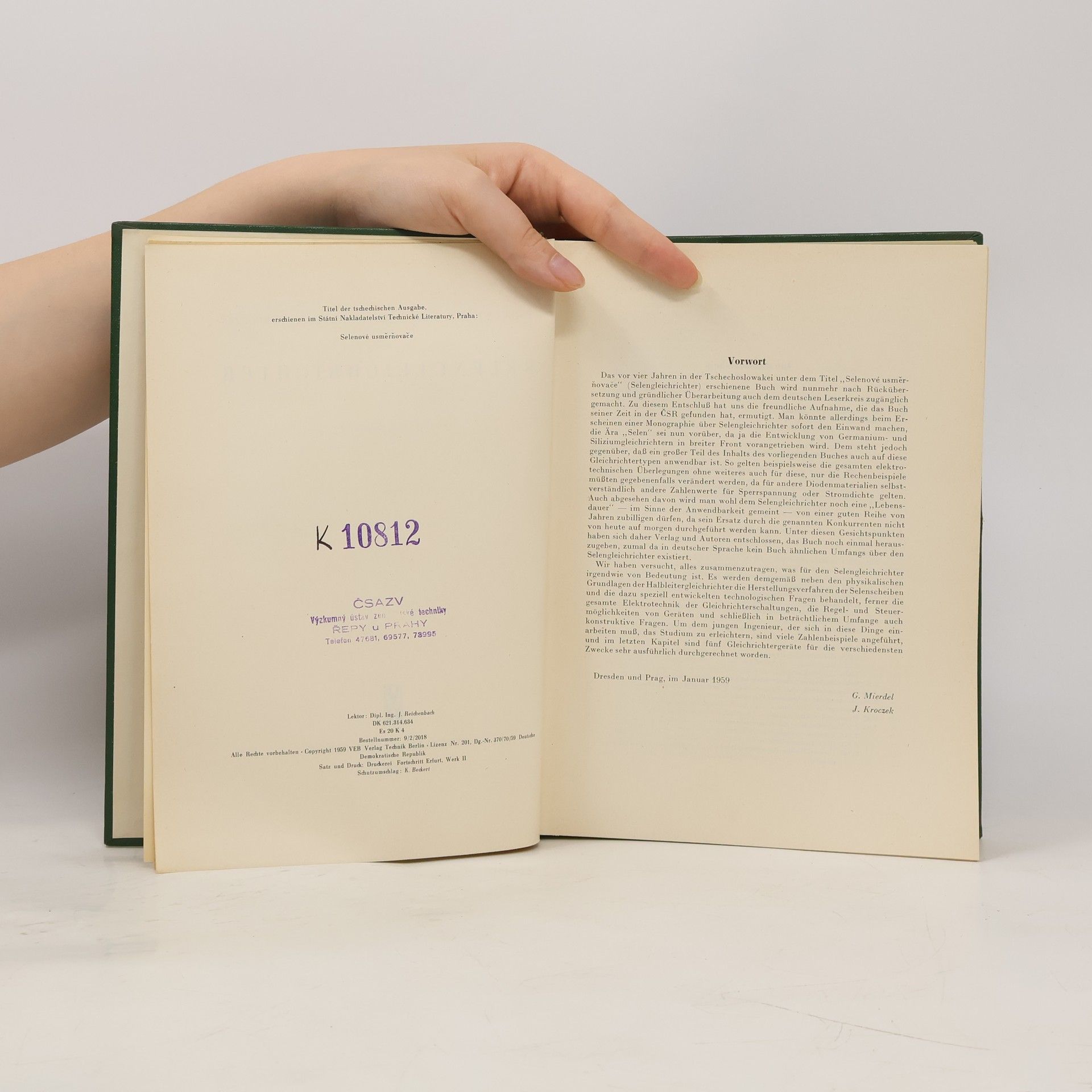 Collectif d'auteurs Selengleichrichter