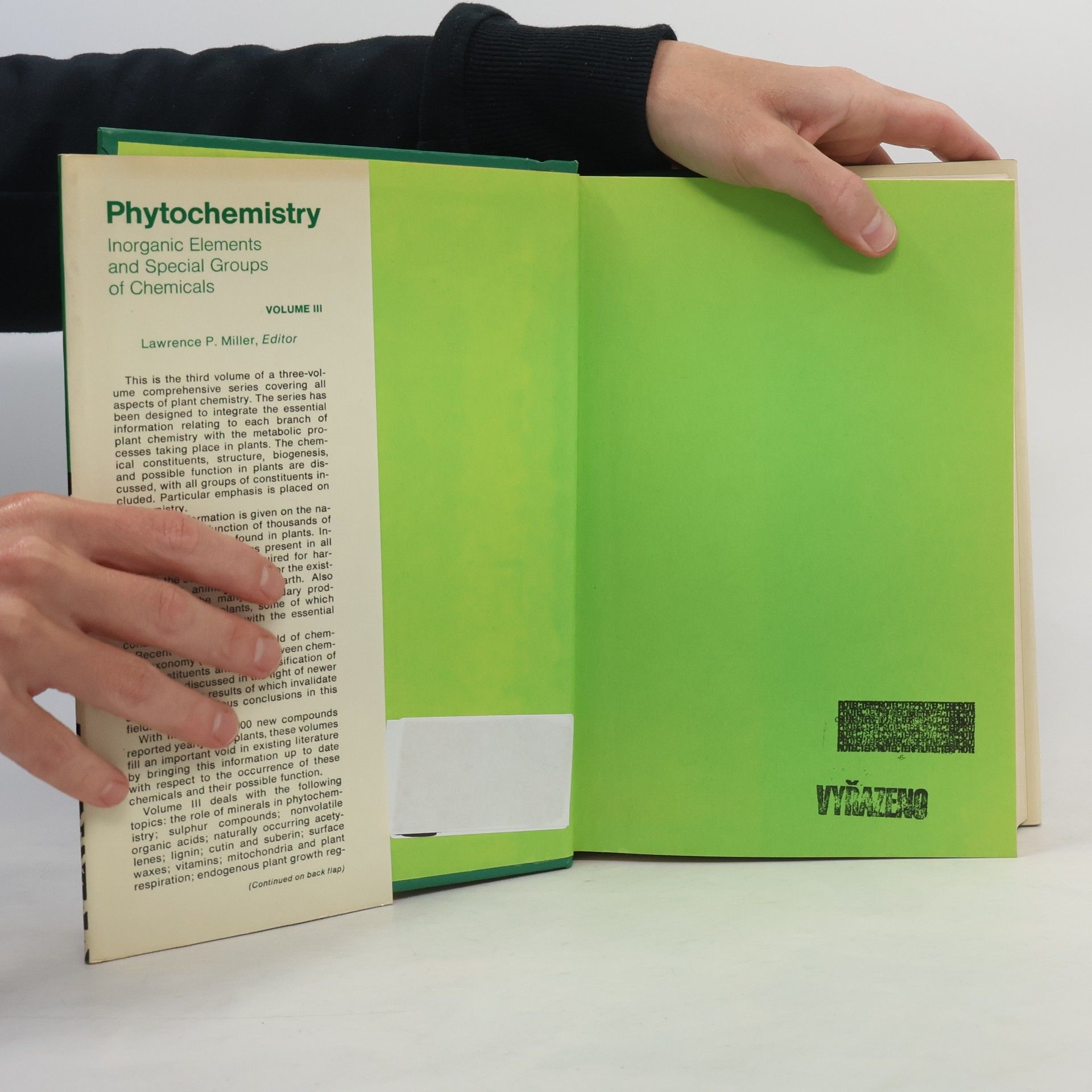 Collectif d'auteurs Phytochemistry vol. III.