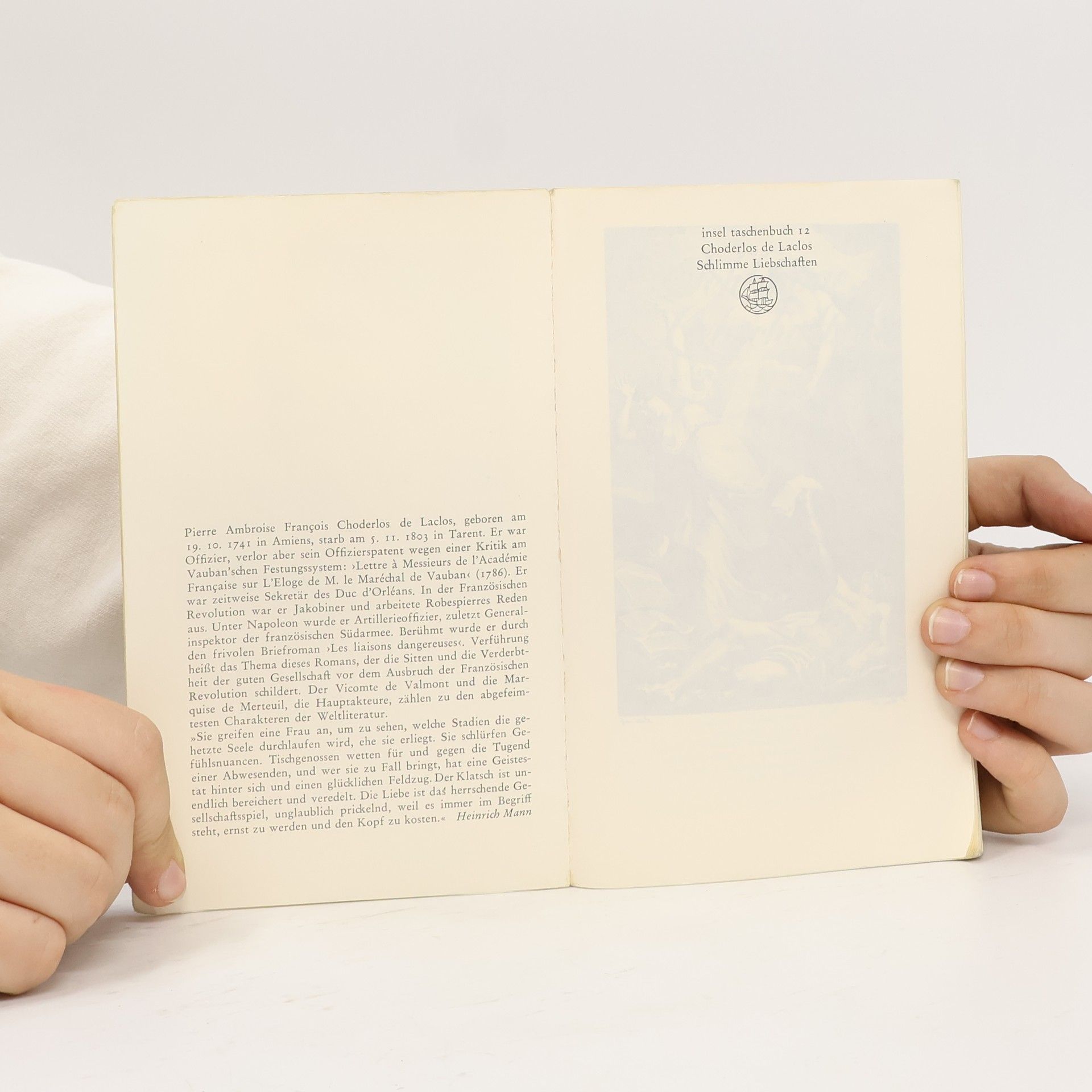 Pierre A. Fr. Choderlos De Laclos Schlimme Liebschaften