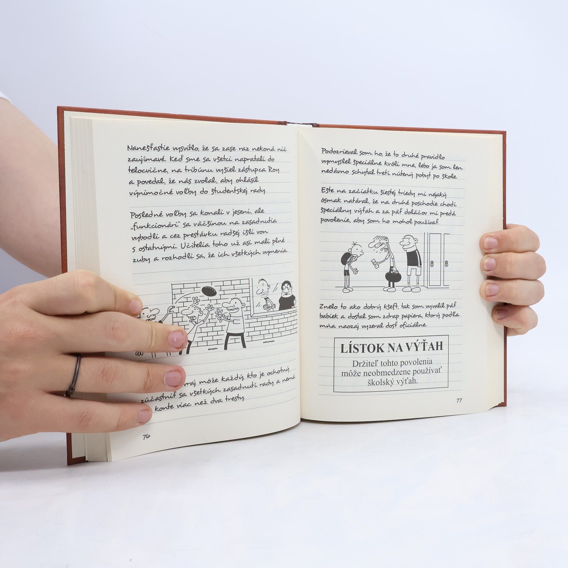 Jeff Kinney Denník odvážneho bojka 7. Piate koleso na voze