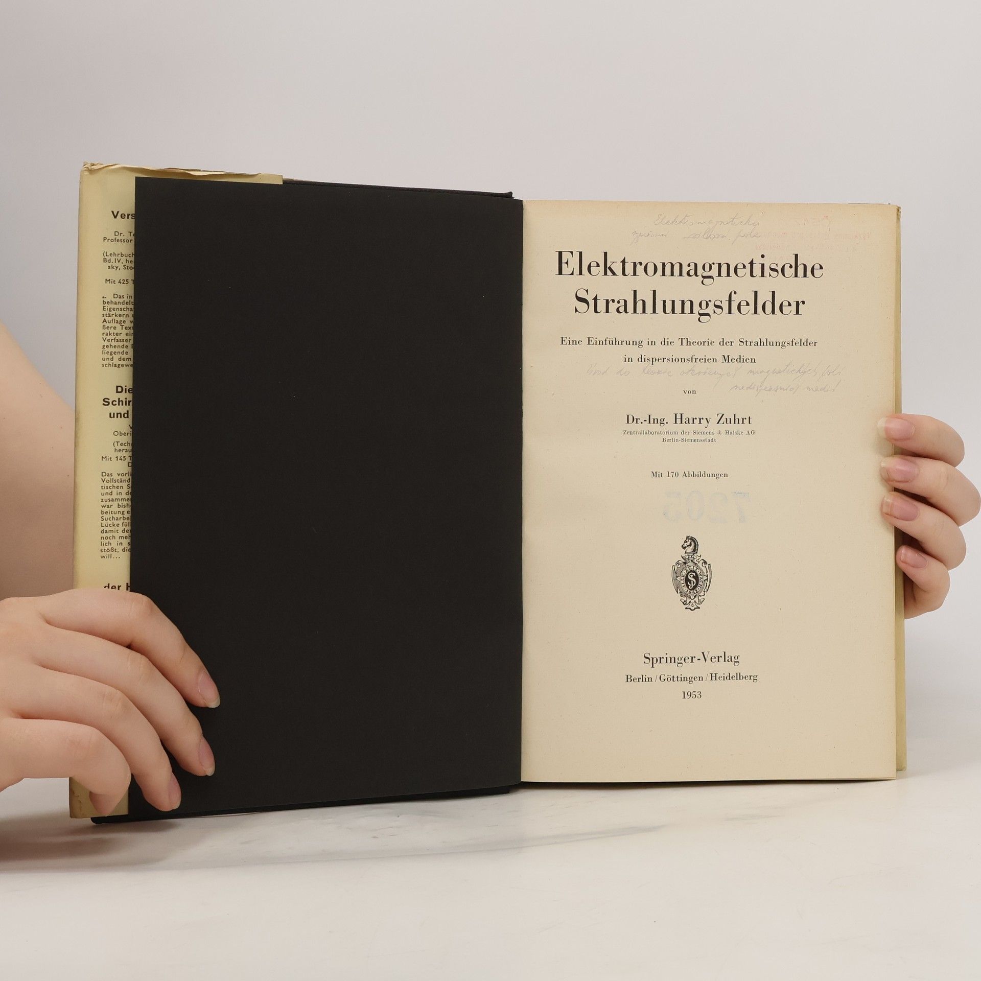 Harry Zuhrt Elektromagnetische Strahlungsfelder