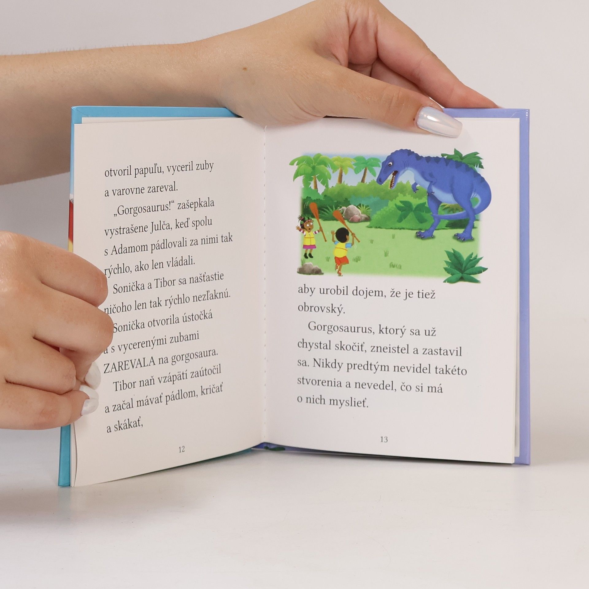 Cressida Cowell Dobrodružství Stromovic dvojčat: Dvojčata potkávají dva tyranosaury