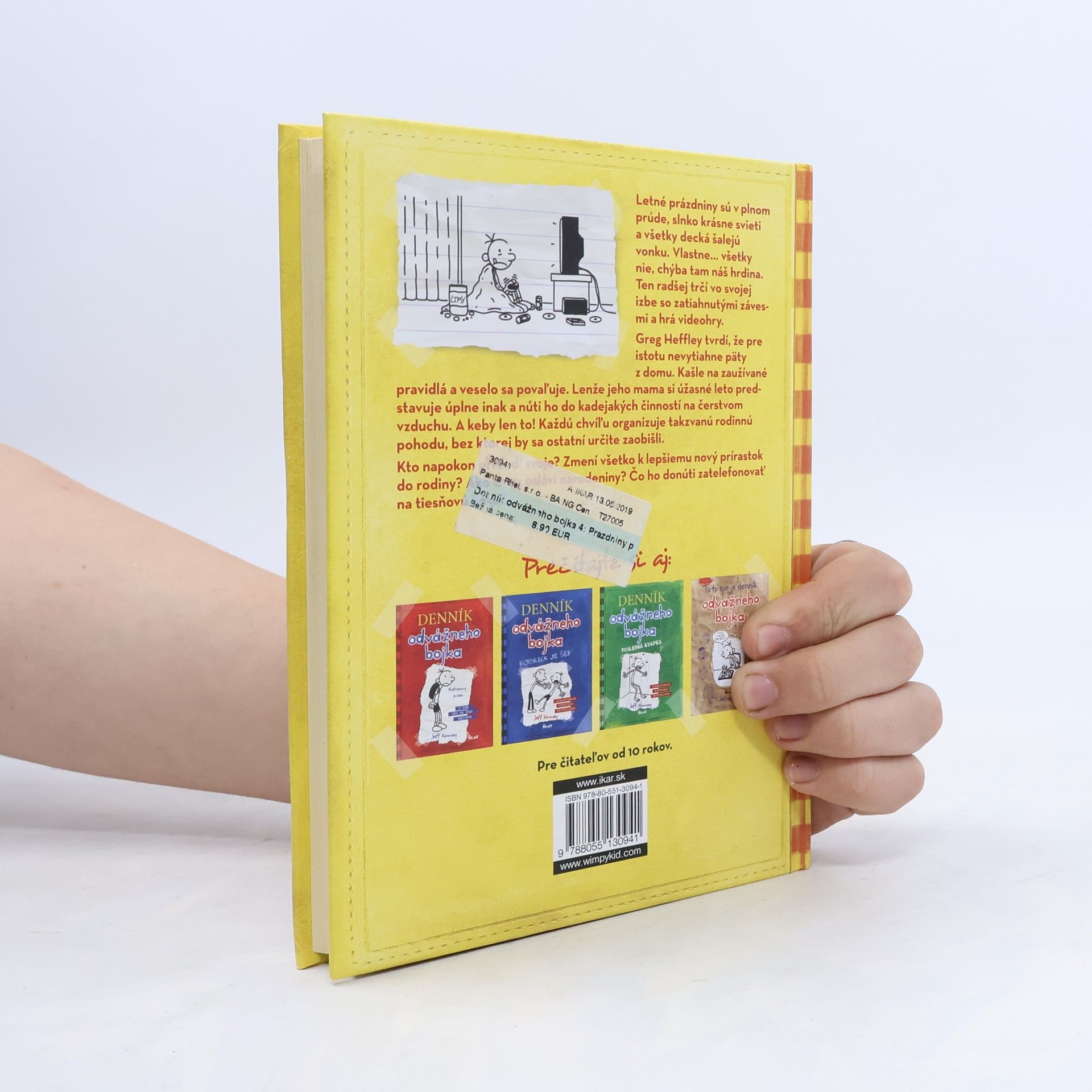 Jeff Kinney Denník odvážneho bojka 4: Prázdniny pod psa