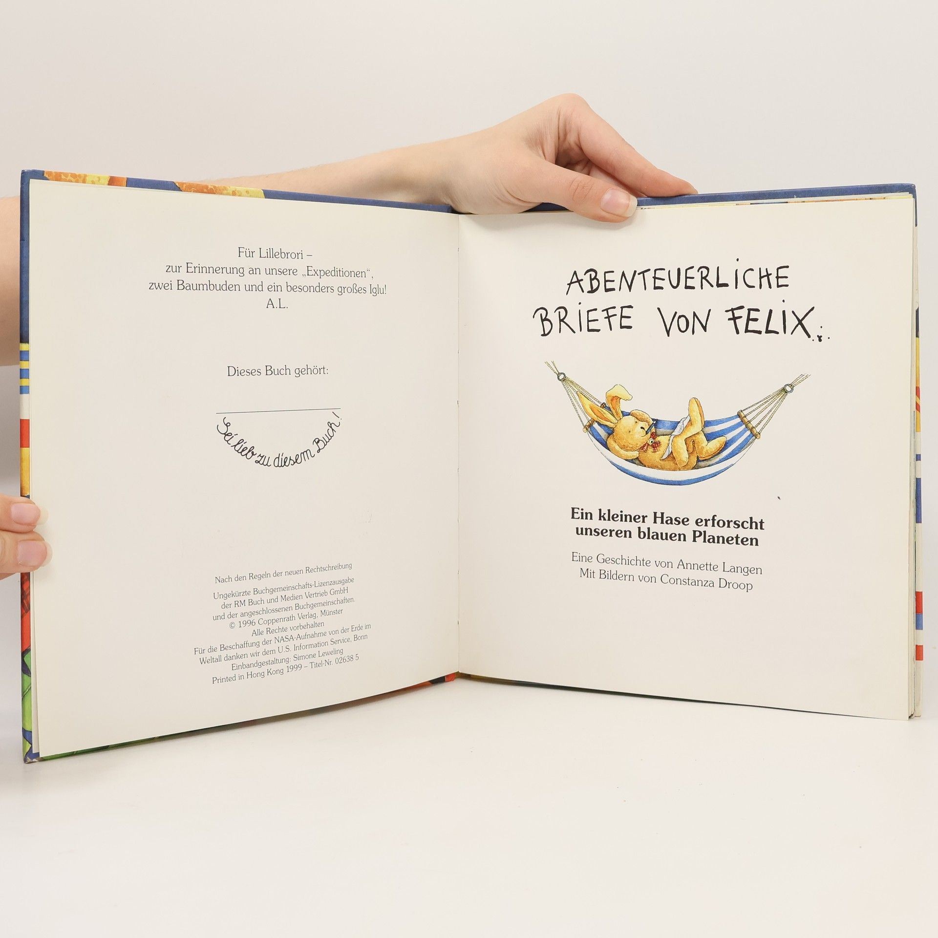 Annette Langen Abenteuerliche Briefe von Felix