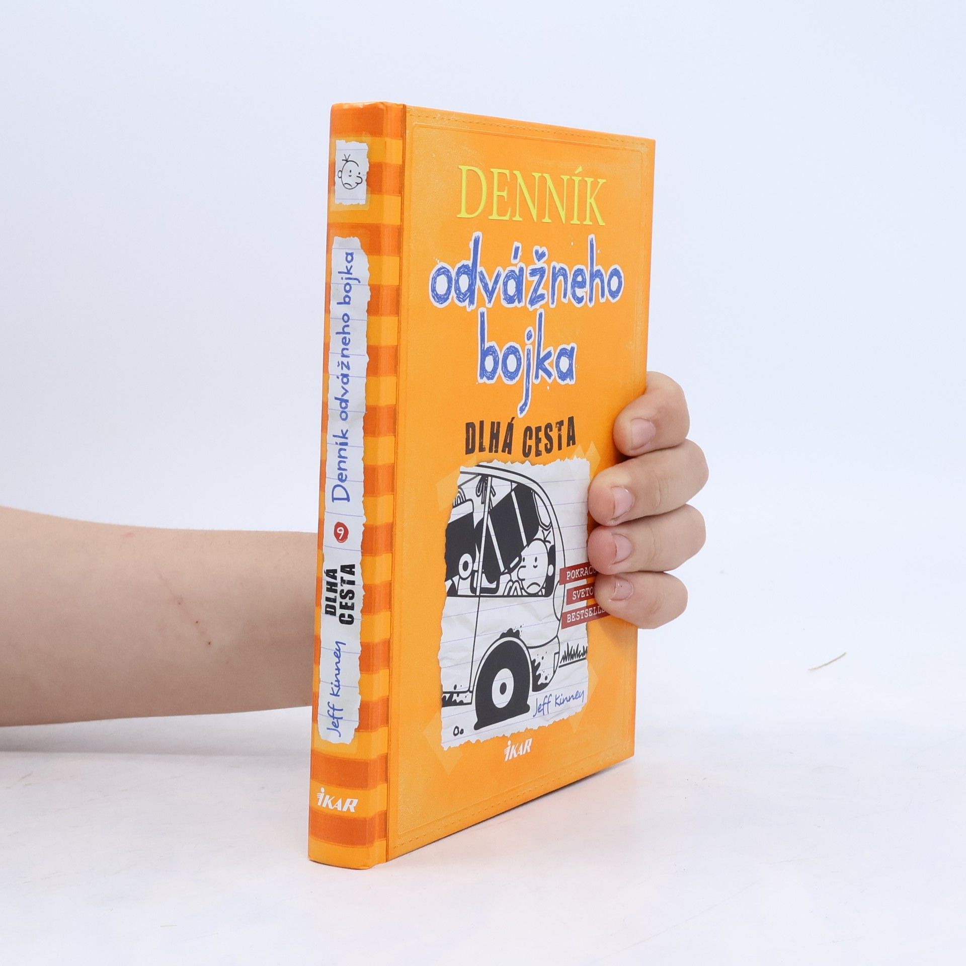 Jeff Kinney Denník odvážneho bojka 9. Dlhá cesta