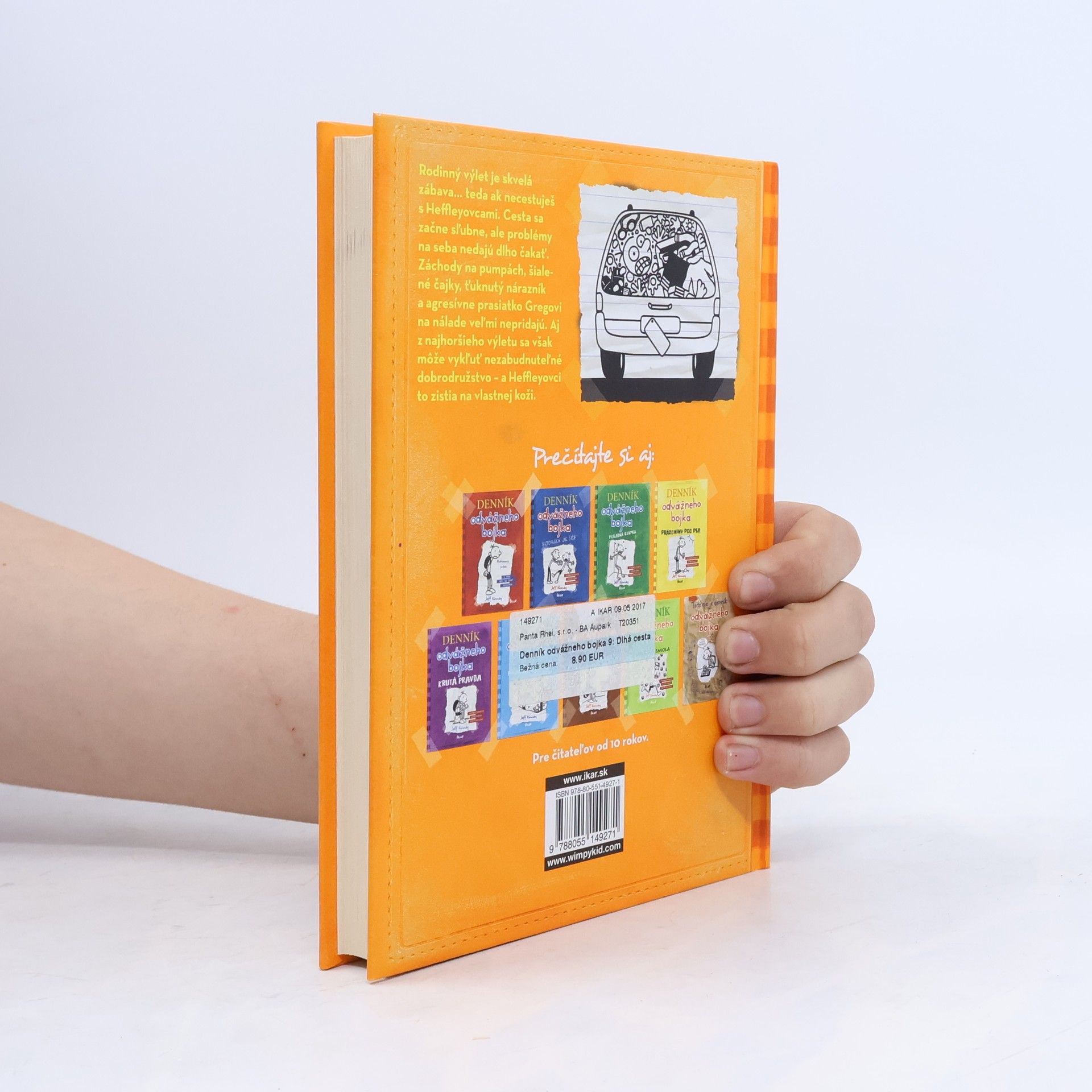 Jeff Kinney Denník odvážneho bojka 9. Dlhá cesta