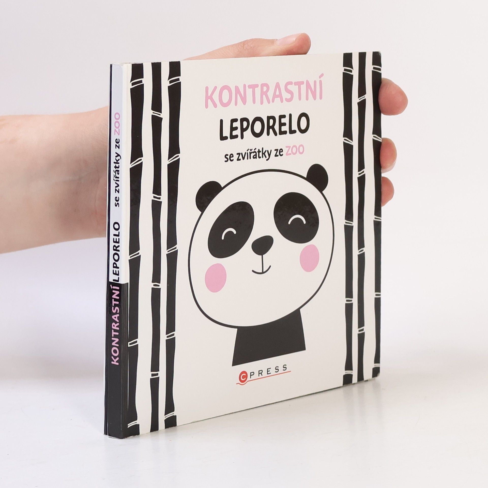Various authors Kontrastní leporelo. Se zvířátky ze zoo