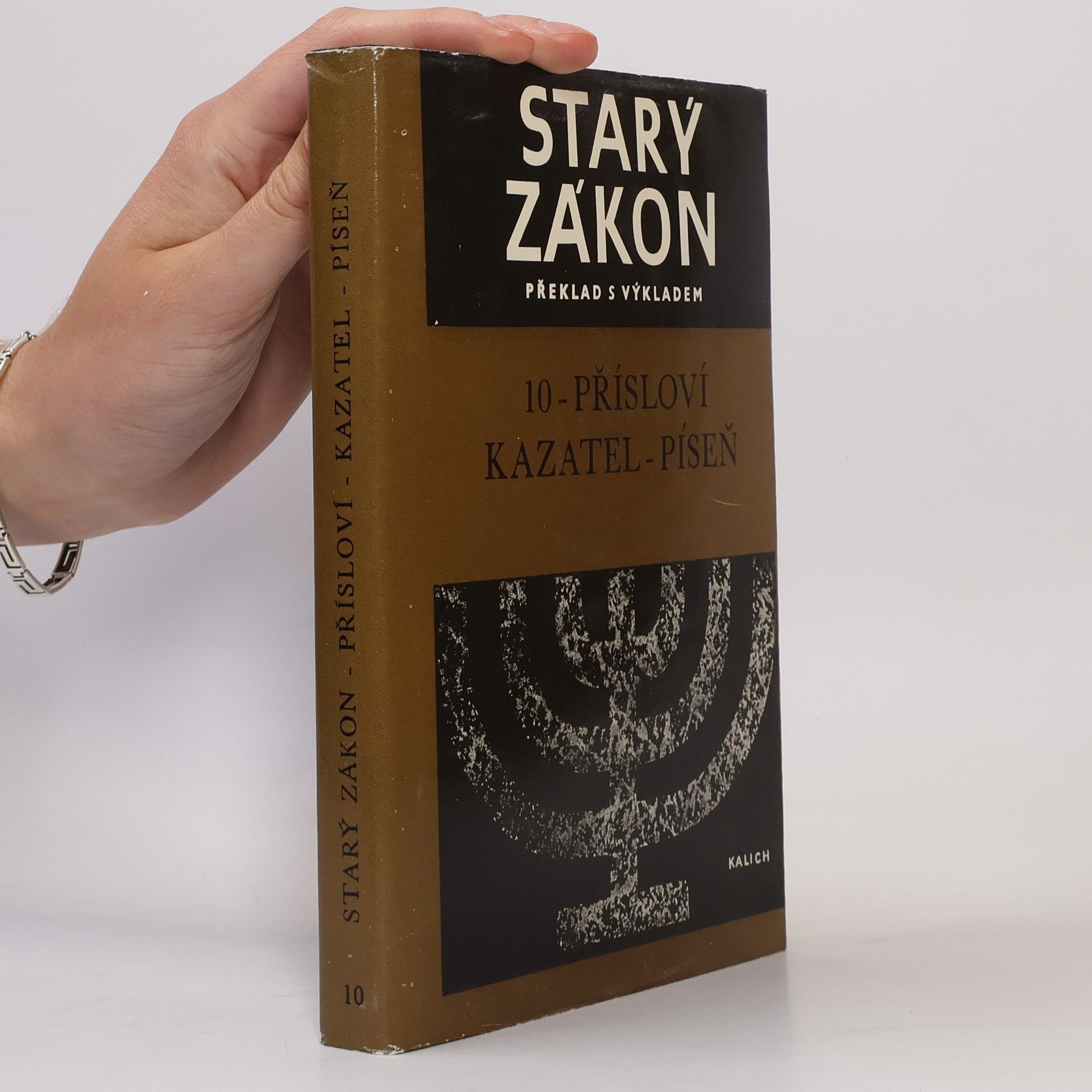 Kolektiv autorů Starý zákon překlad s výkladem 10. Přísloví. Kazatel. Píseň.