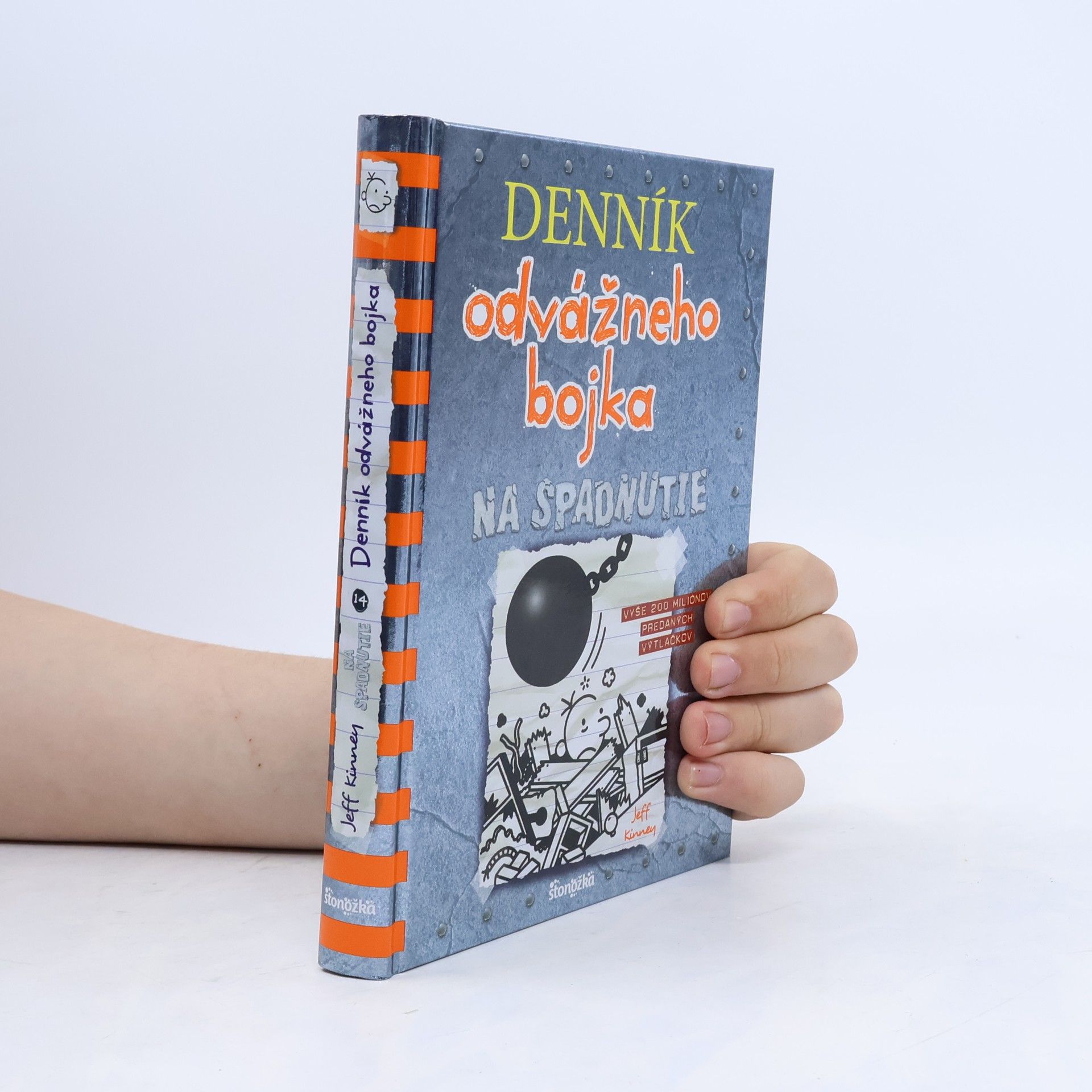 Jeff Kinney Denník odvážneho bojka 14. Na spadnutie
