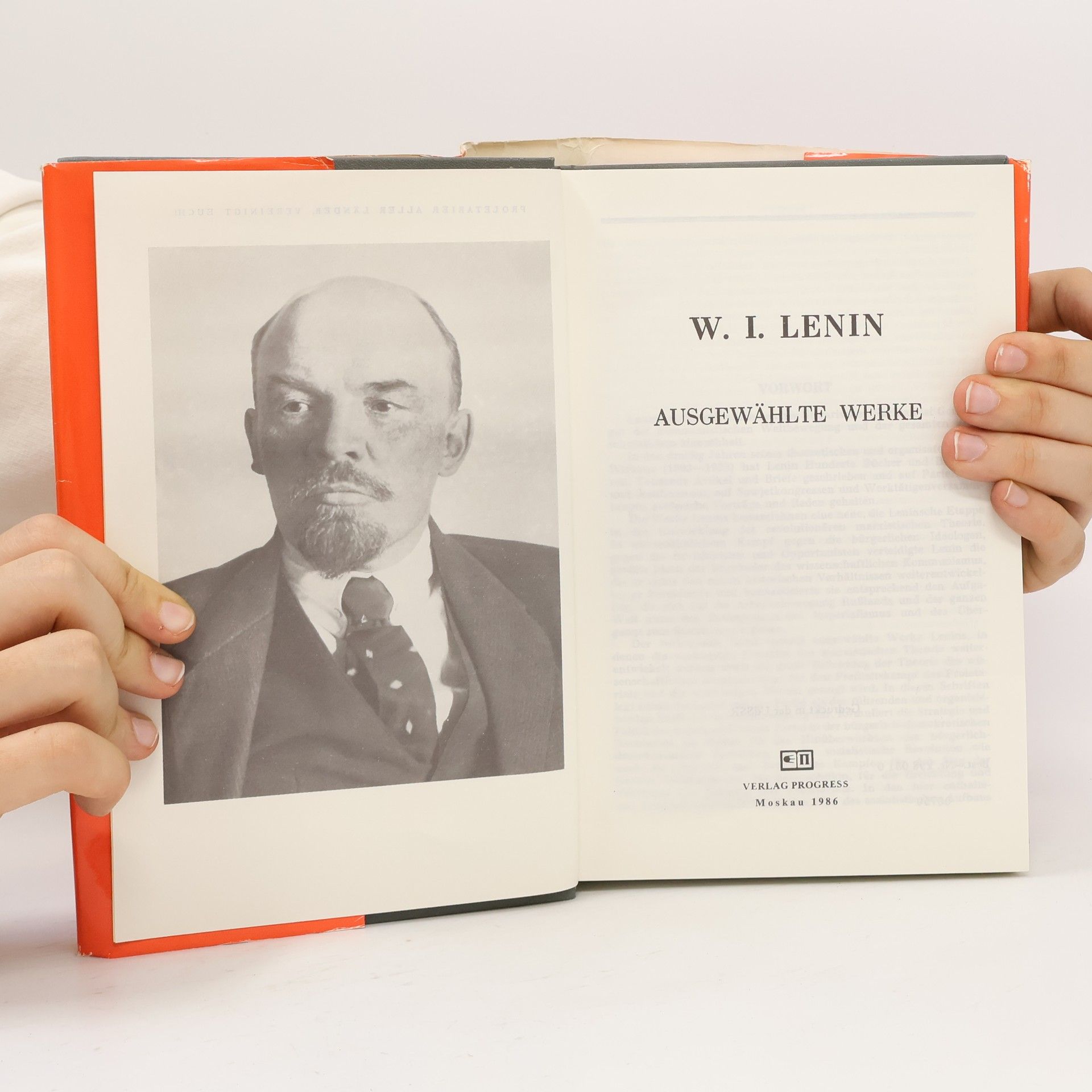 Vladimir Iljič Lenin Ausgewählte Werke