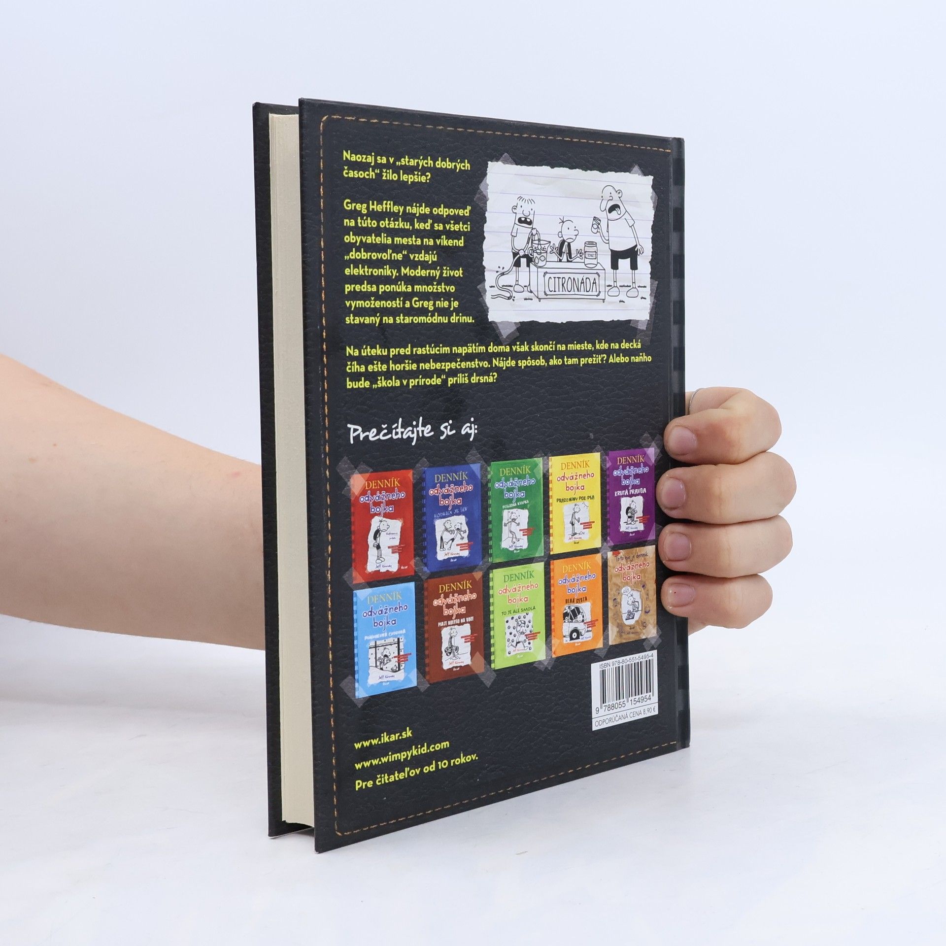 Jeff Kinney Denník odvážneho bojka 10. Drsná škola