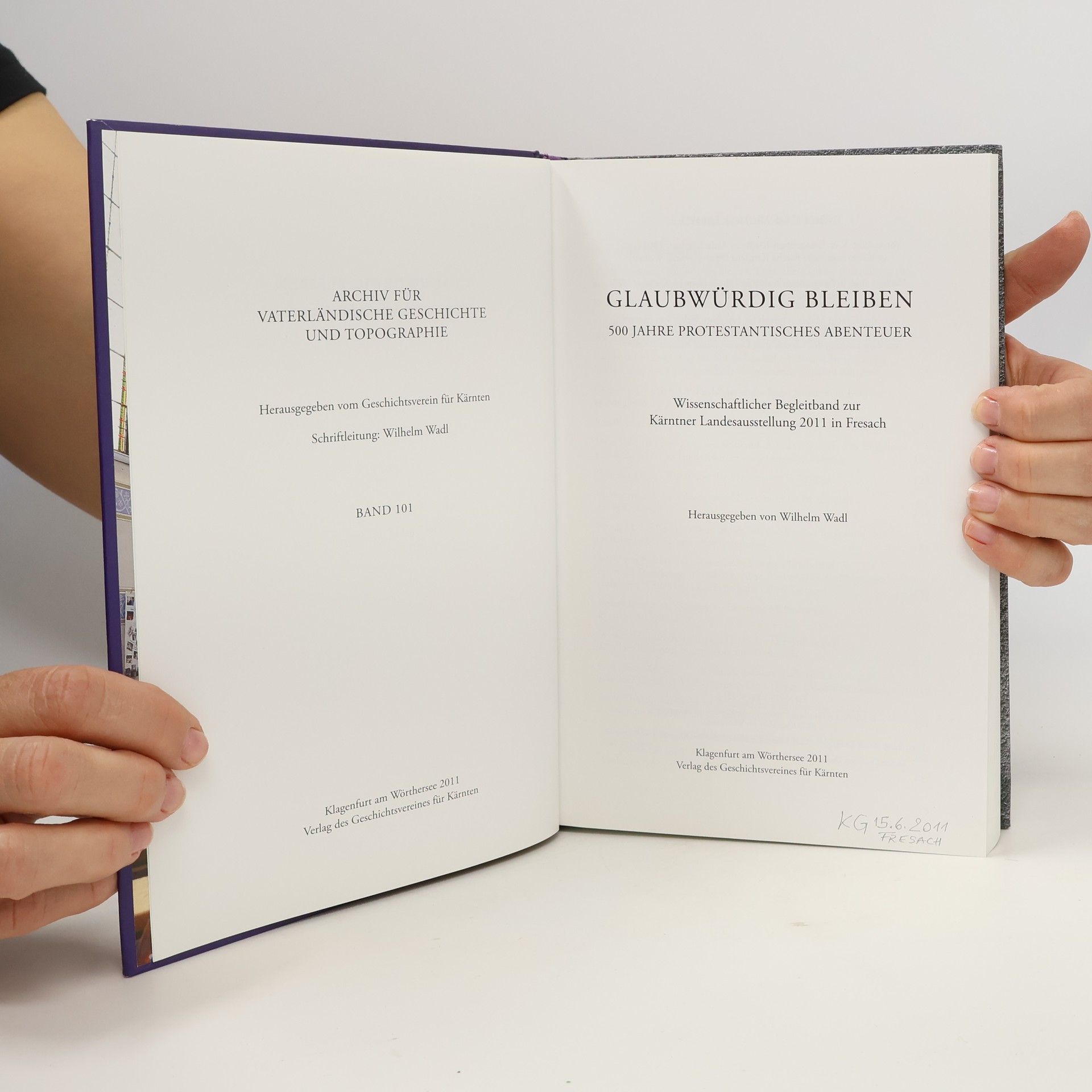Wilhelm Wadl Glaubwürdig bleiben