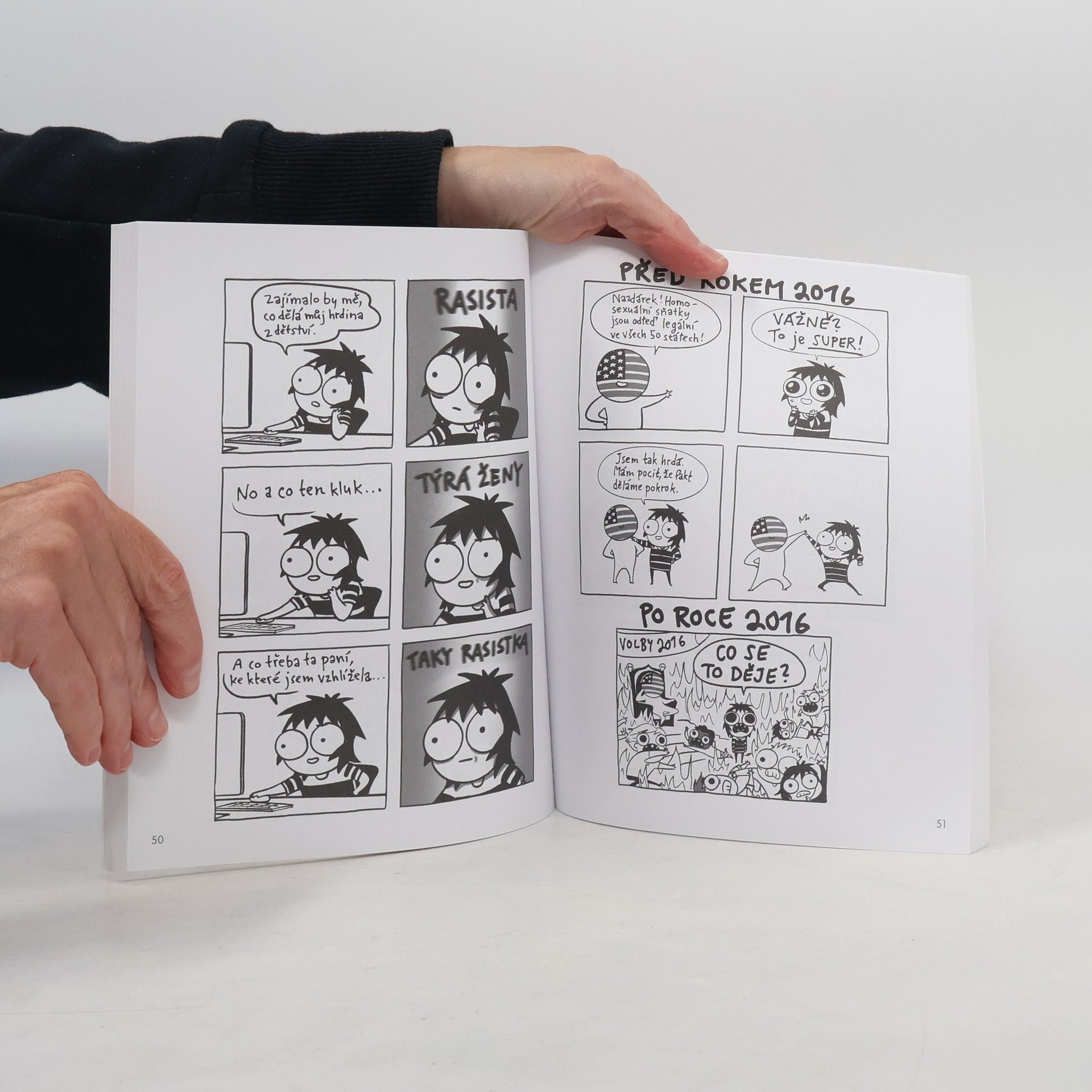 Sarah Sarah C. Andersen Kočky útočí