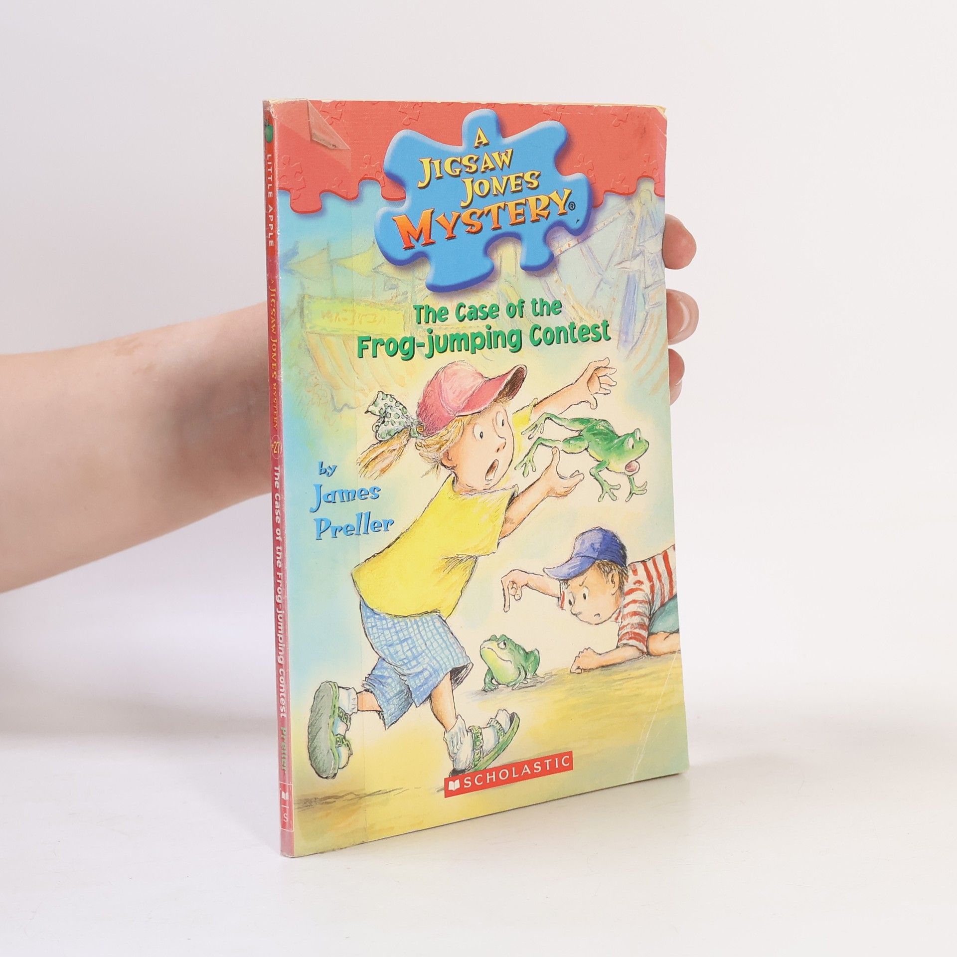 Jamie Smith Jigsaw Jones Mystery - 27: The Case of the Frog-jumping Contest