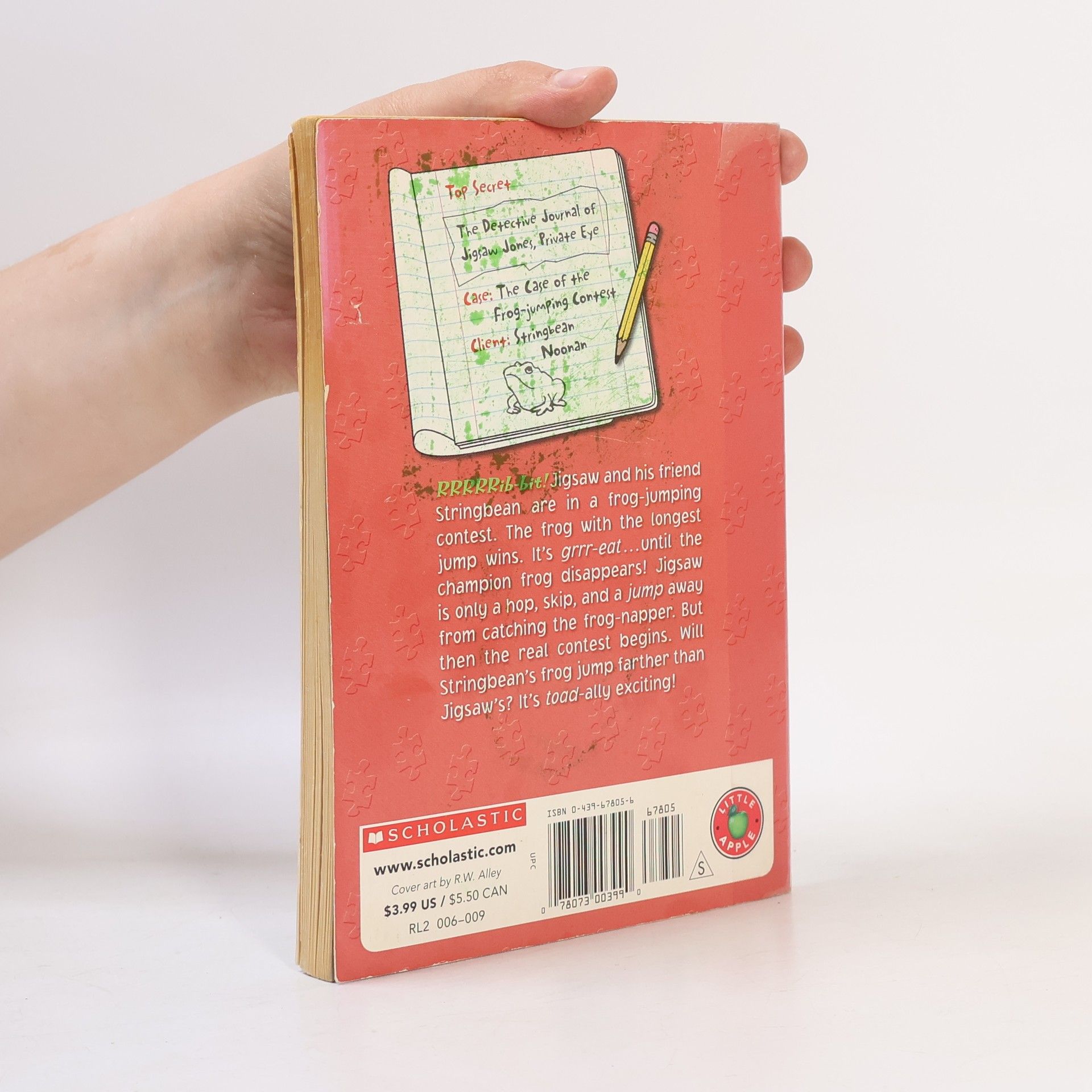 James Preller Jigsaw Jones Mystery - 27: The Case of the Frog-jumping Contest