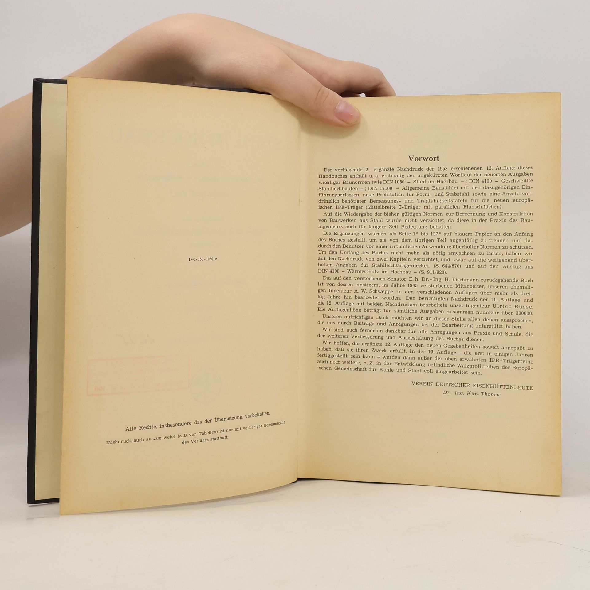 Autorenkollektiv Stahl im Hochbau. Handbuch für Entwurf, Berechnung und Ausführung von Stahlbauten