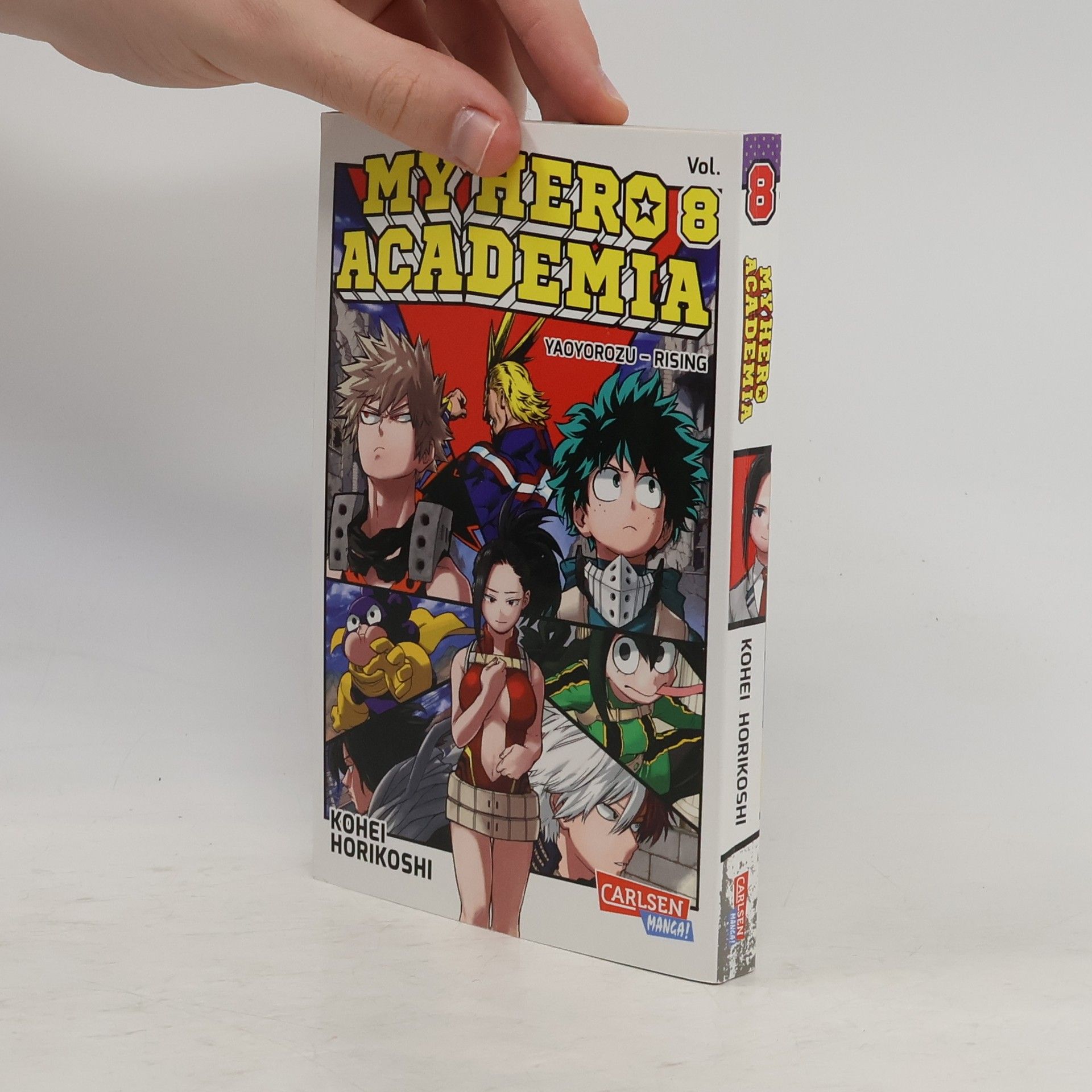 Kōhei Horikoshi My Hero Academia 8: Yaoyoruzu - rising