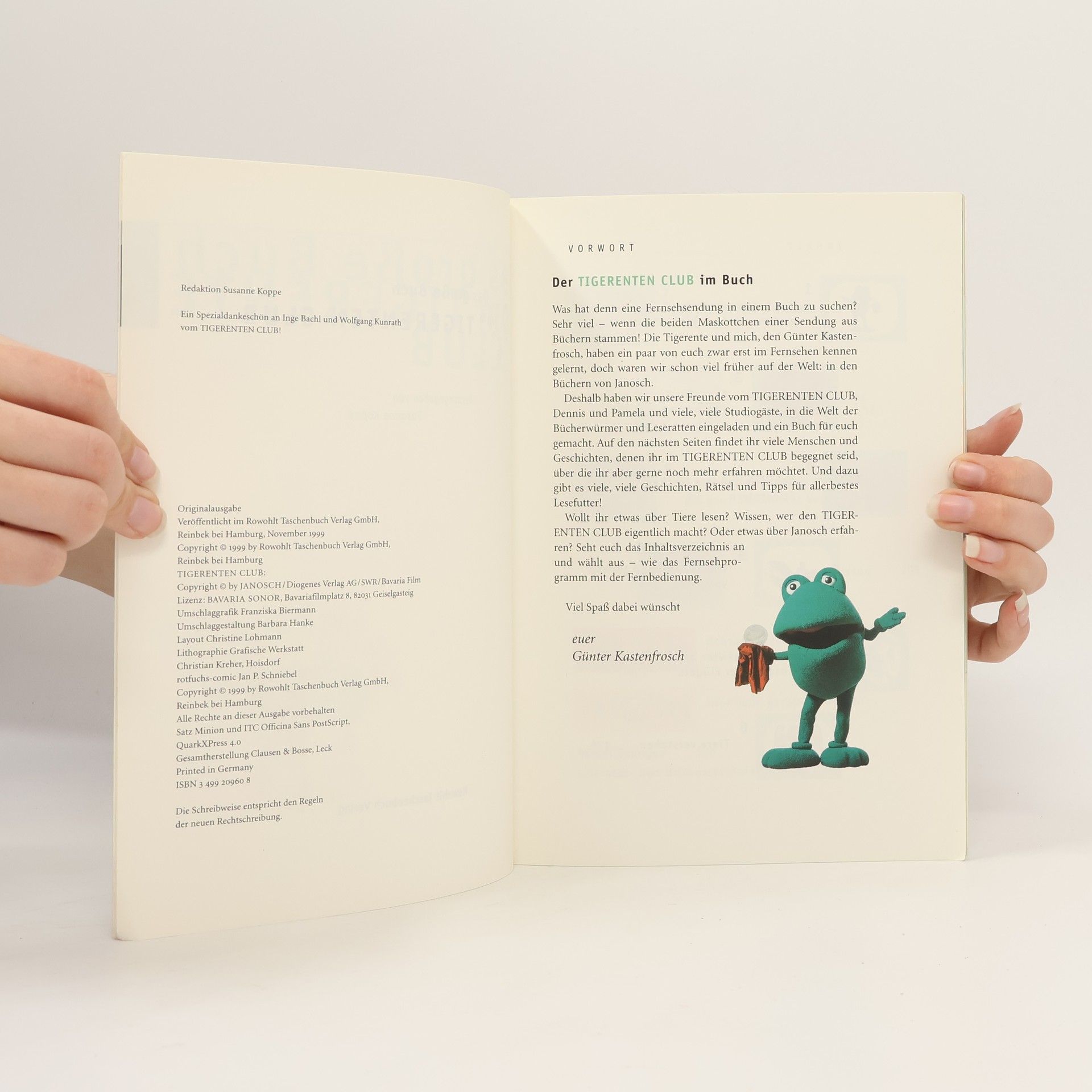 Susanne Koppe Das große Buch vom Tigerenten Club