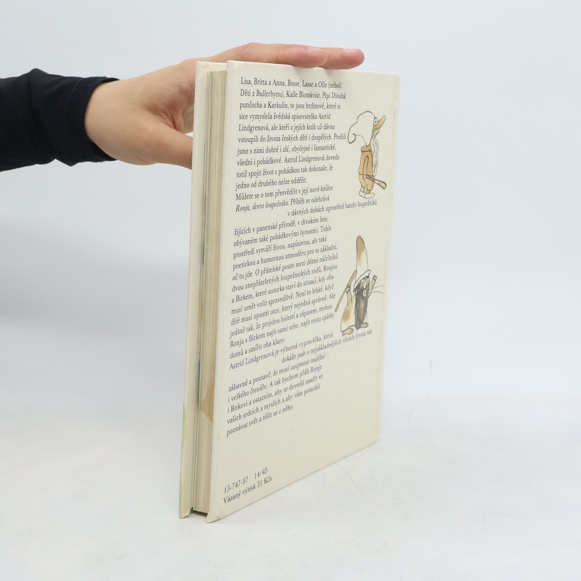 Astrid Lindgren Ronja, dcera loupežníka