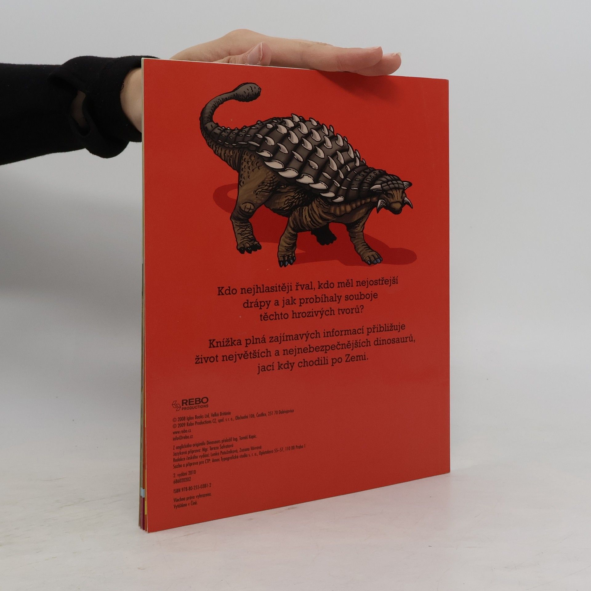 Various authors Dinosauři - kniha a modely a samolepky