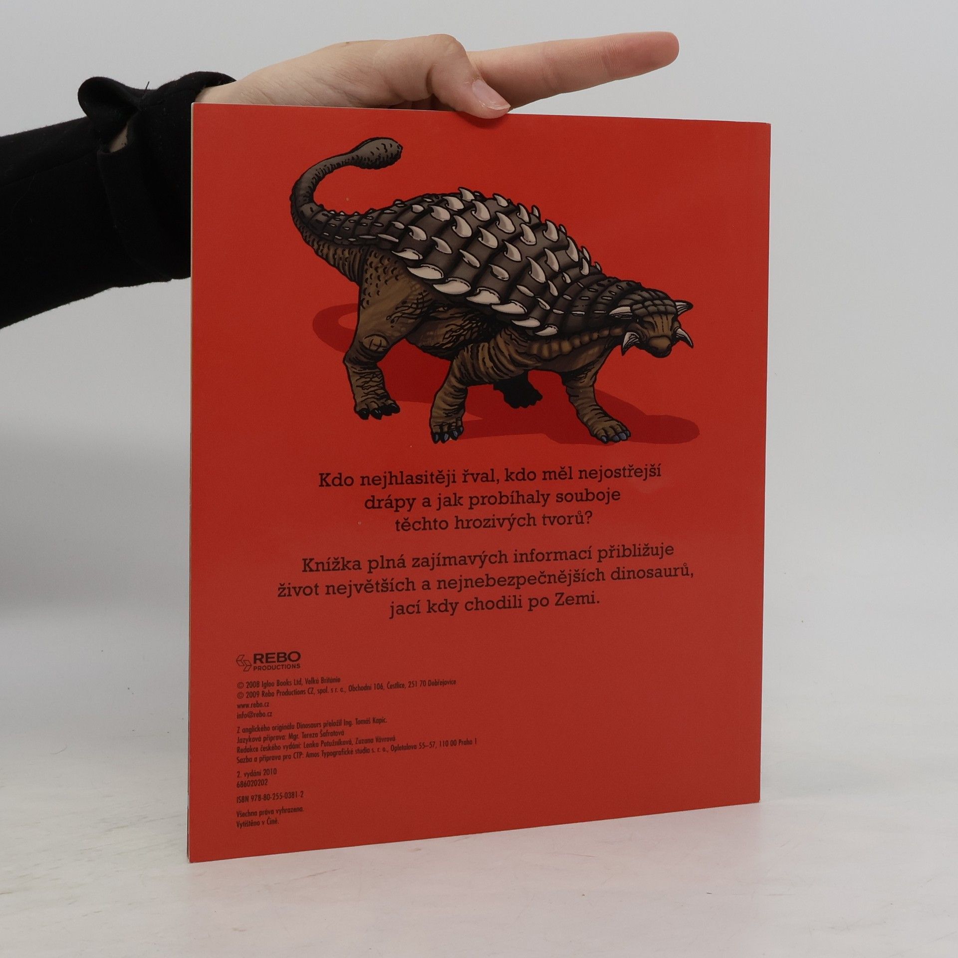 Various authors Dinosauři - kniha a modely a samolepky