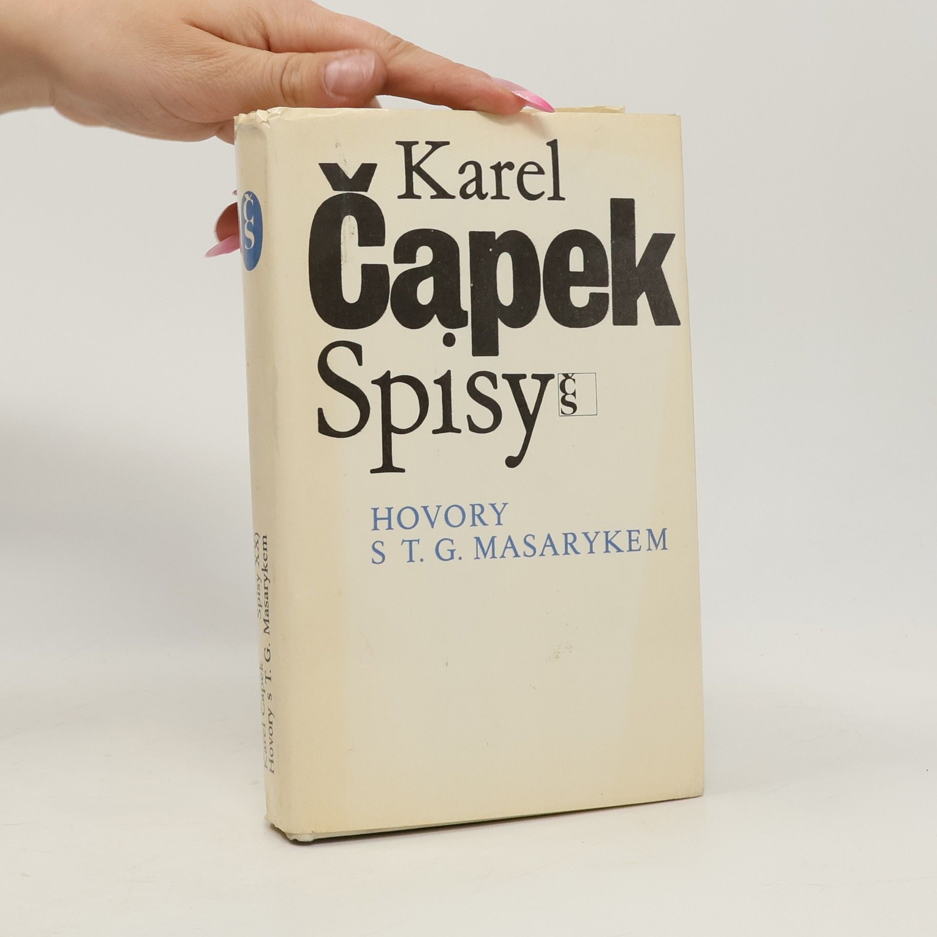 Karel Čapek Hovory s T. G. Masarykem