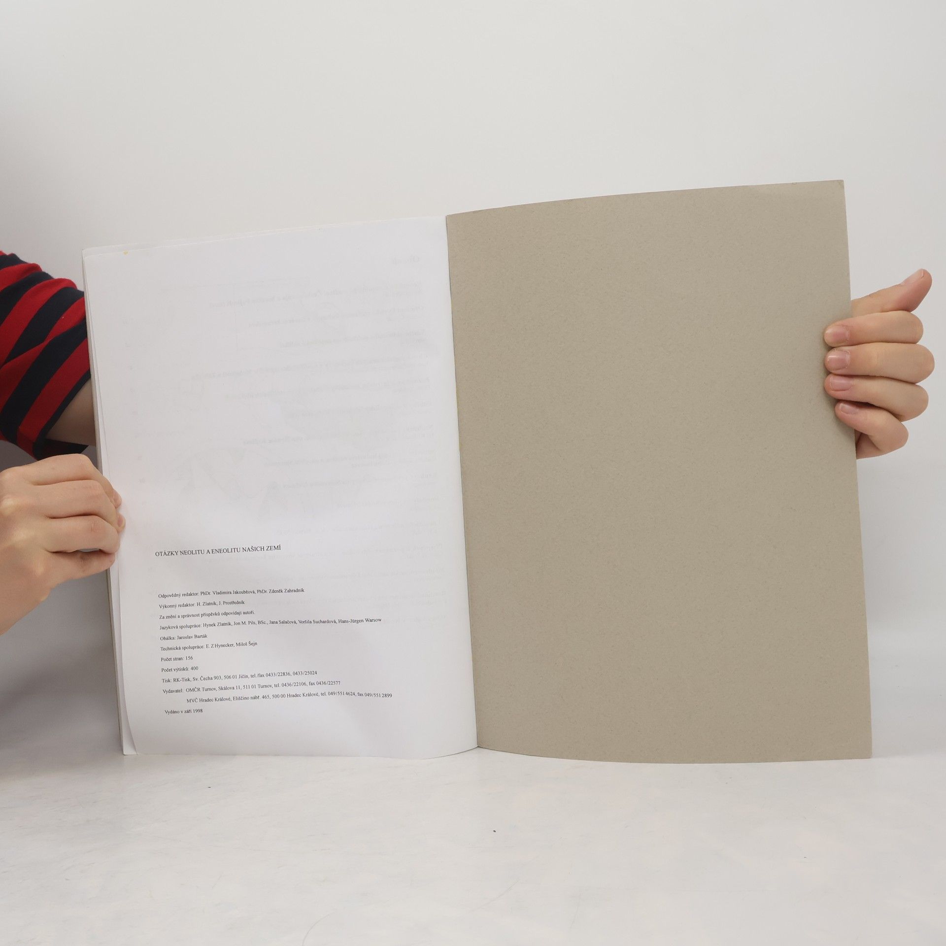 Autorenkollektiv Otázky neolitu a eneolitu