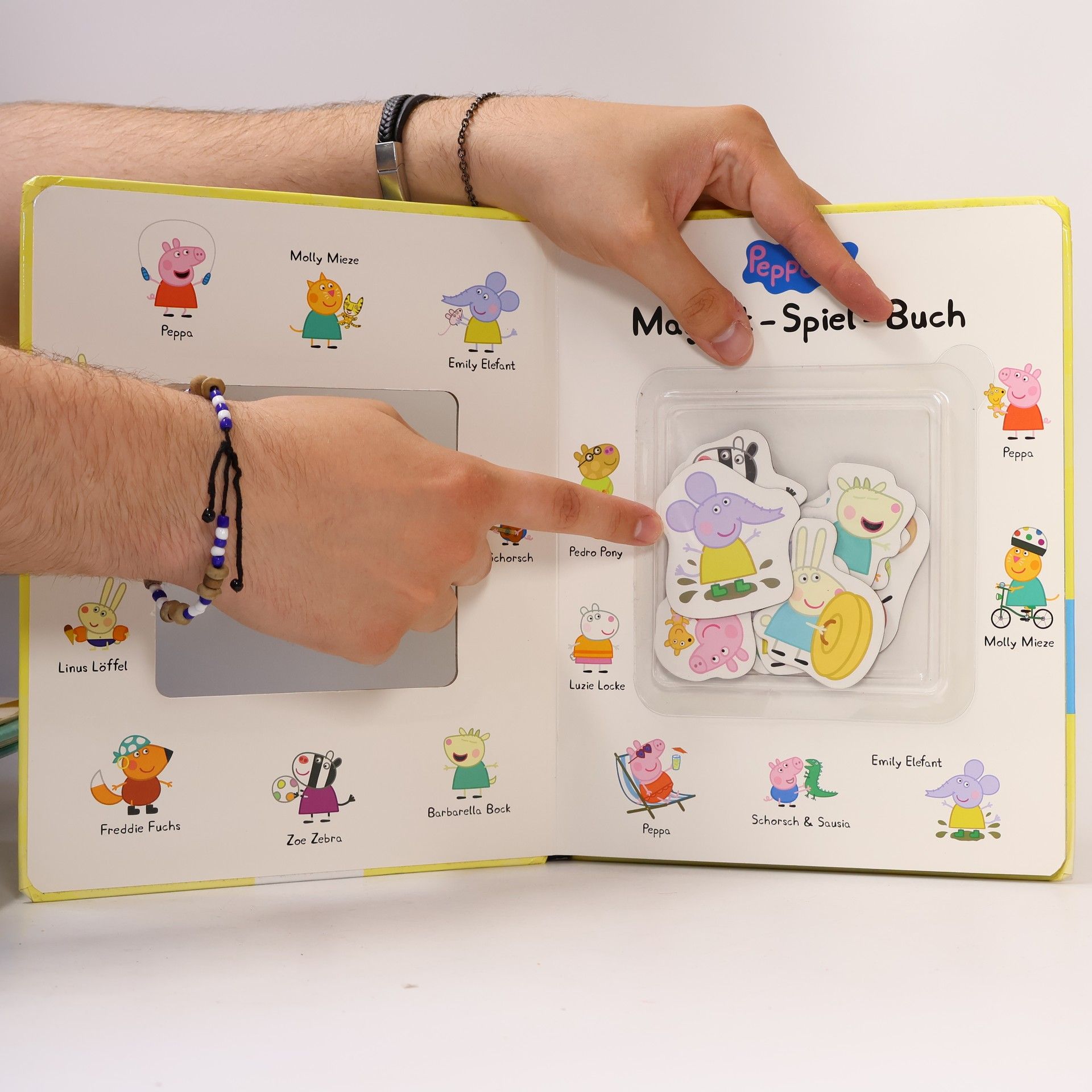 Autorenkollektiv Peppa Pig Magnet-Spiel Buch
