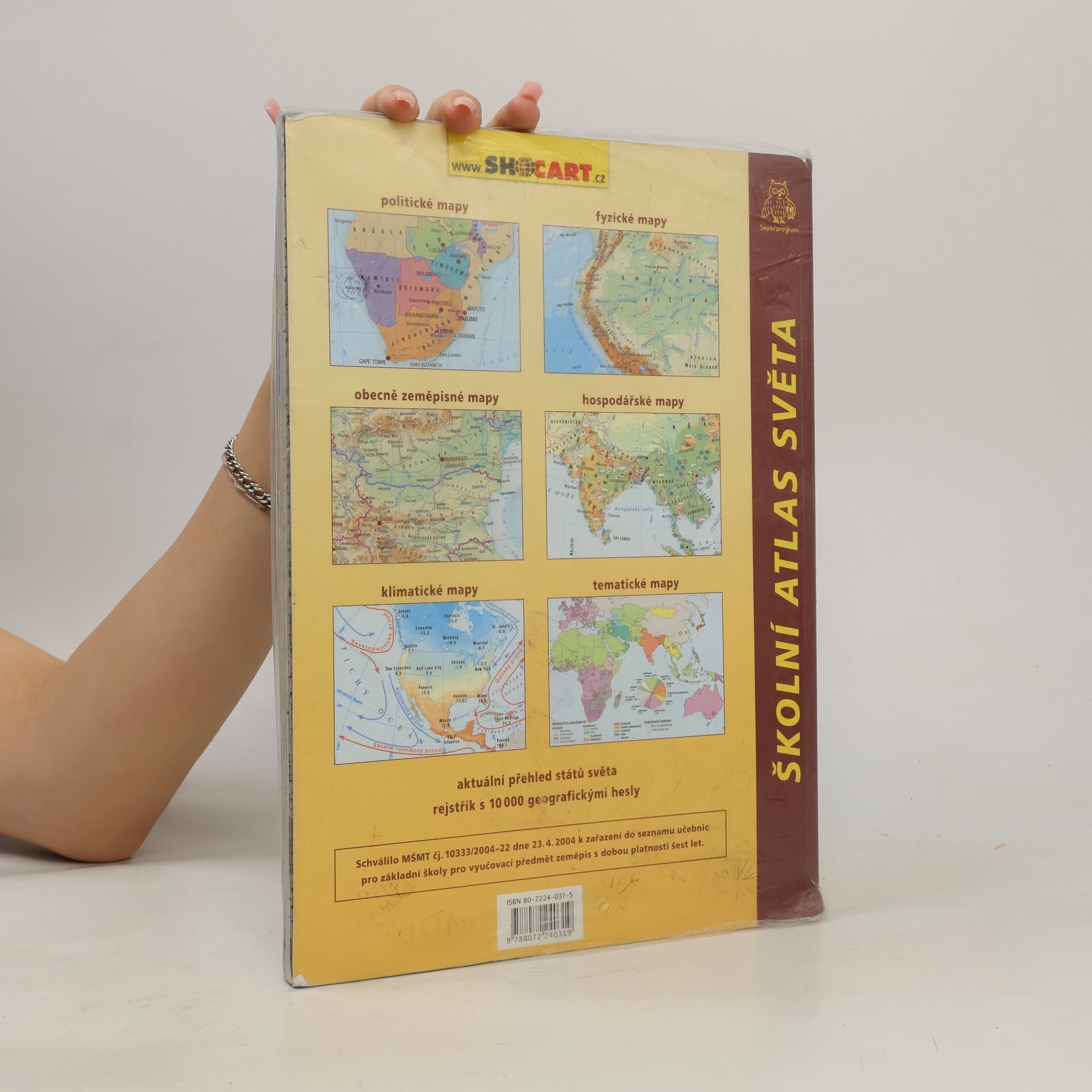 Pavla Tesaříková Školní atlas světa