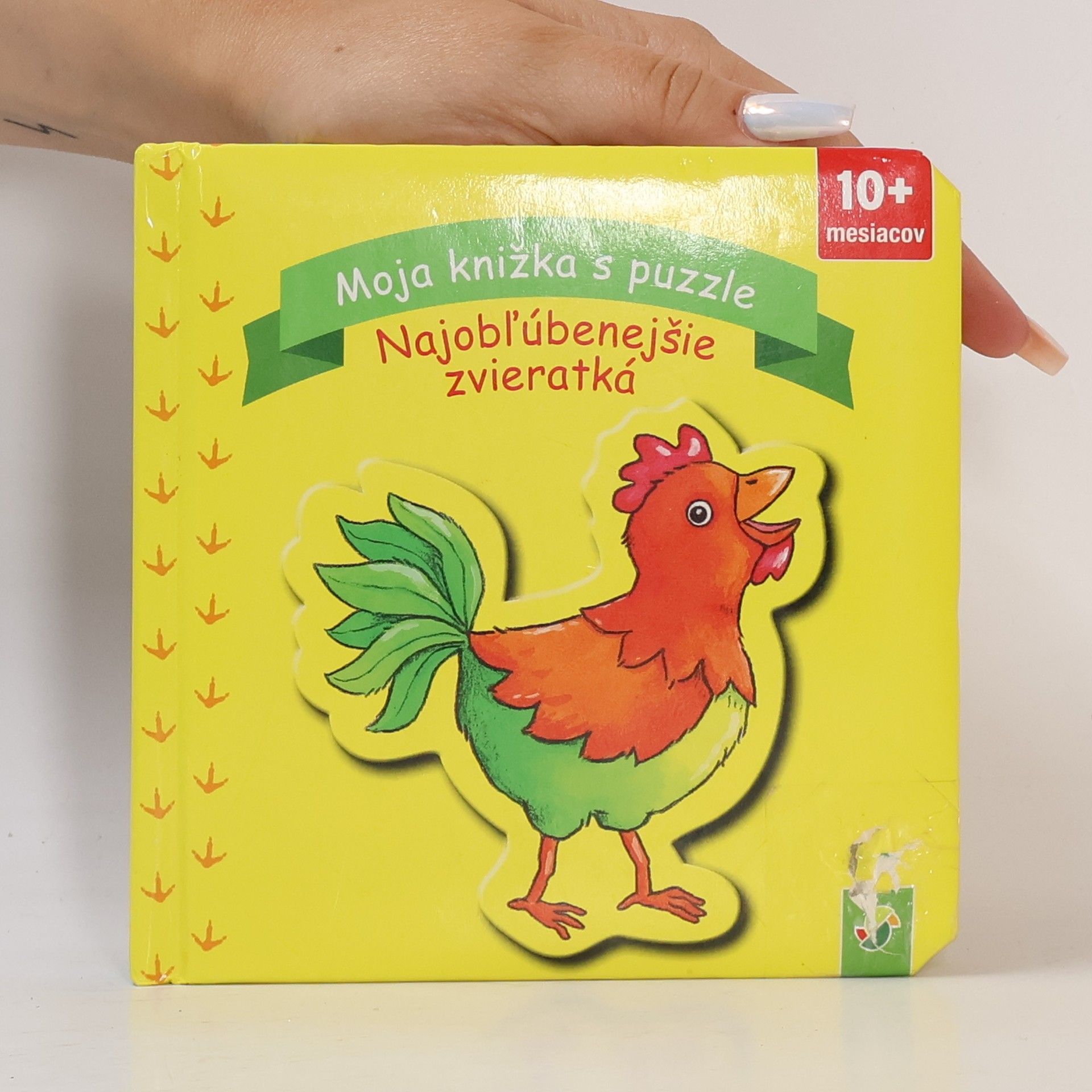 Kolektiv autorů Moje knížka s puzzle: Nejoblíbenější zvířatka