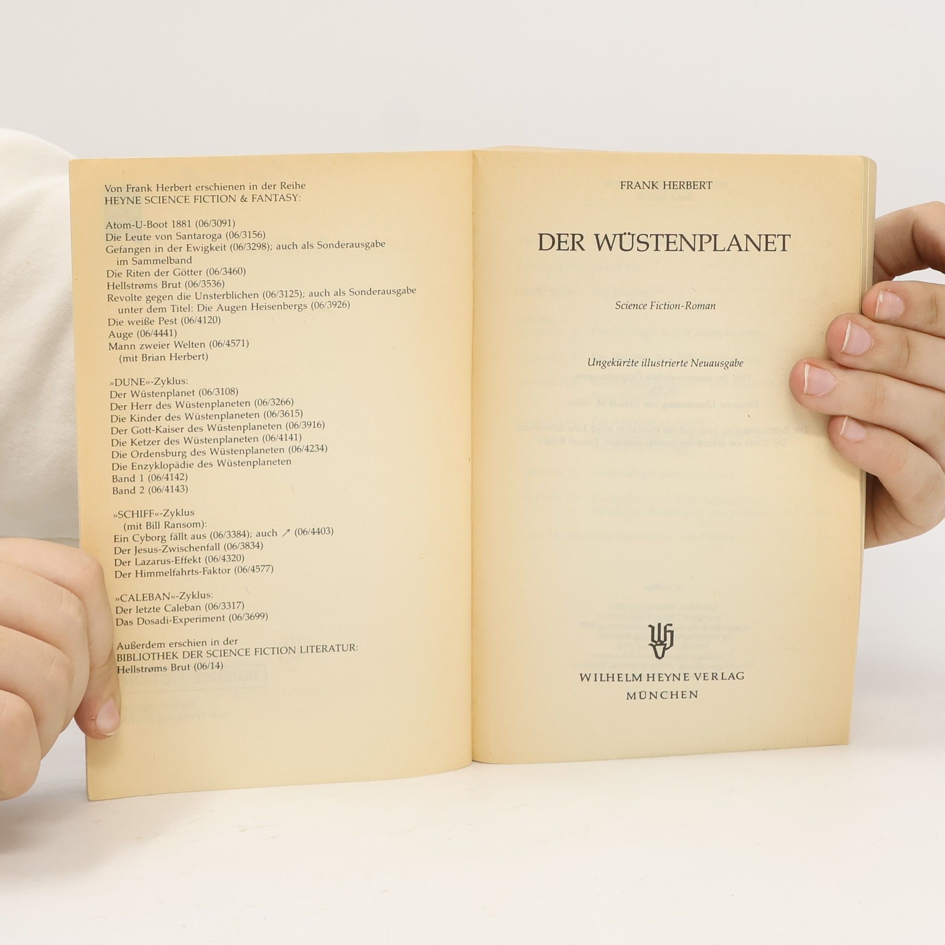 Frank Herbert Der Wüstenplanet