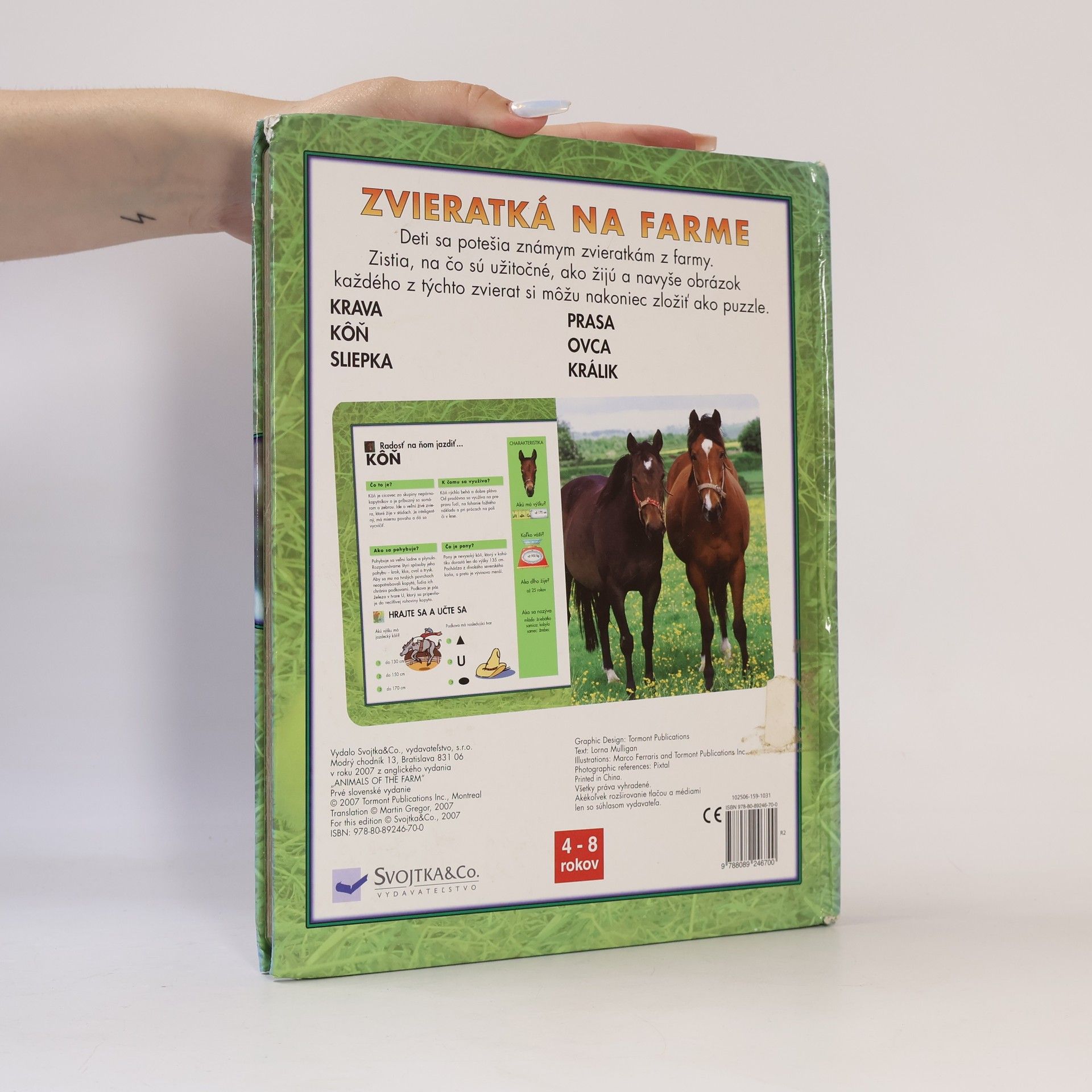 Autorenkollektiv Zvieratká na farme