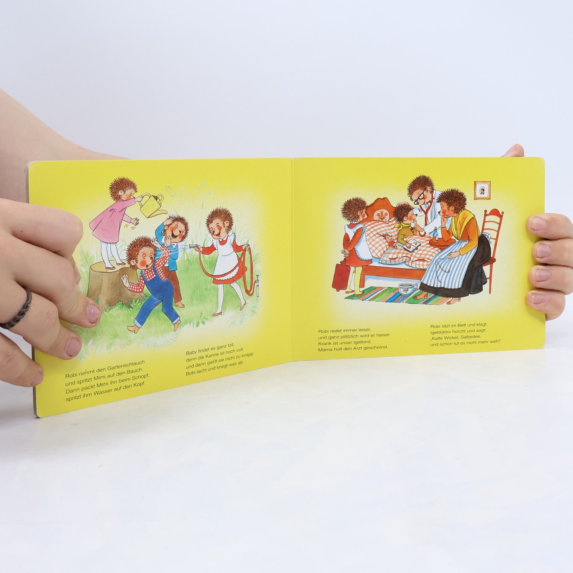 Die fröhlichen Igelkinder