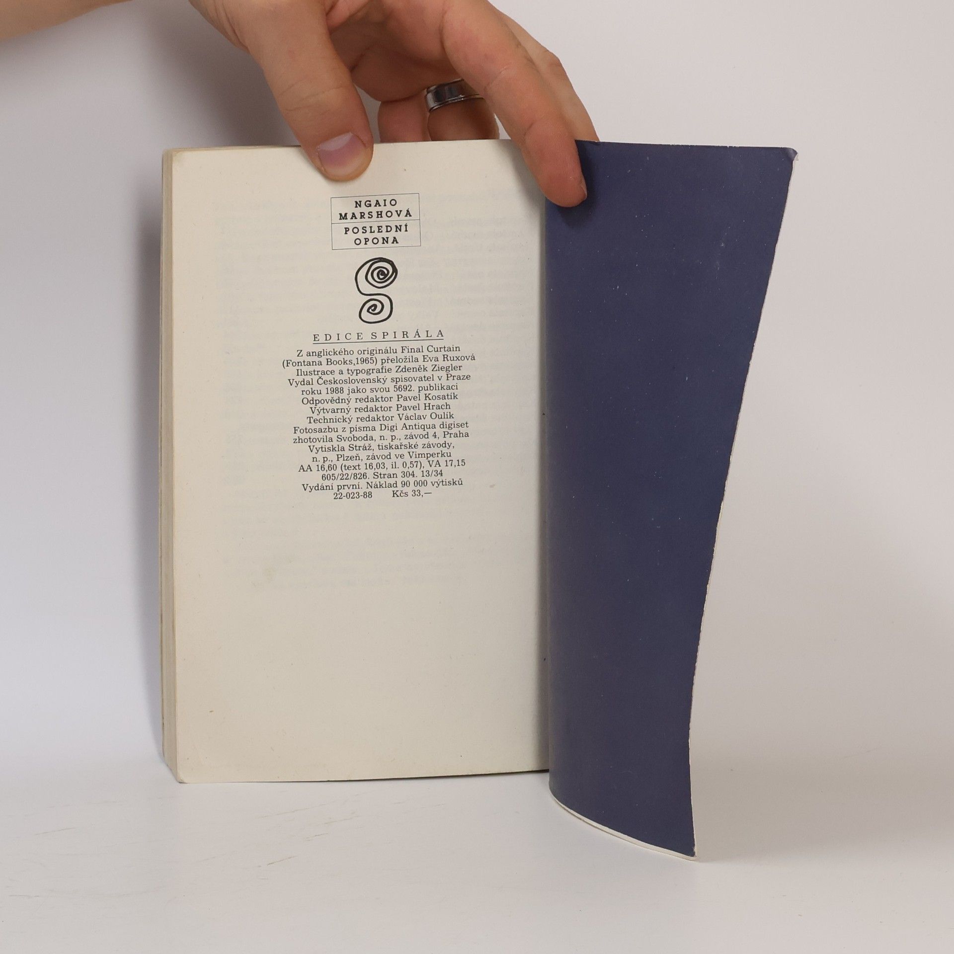 Ngaio Marsh Poslední opona