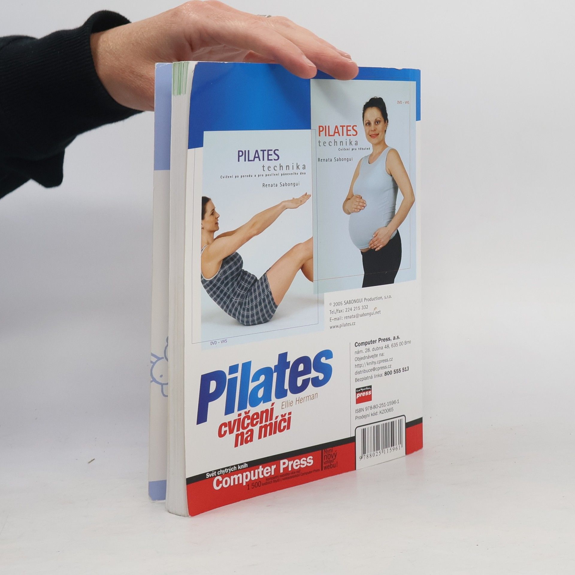 Ellie Herman Pilates cvičení na míči: Jak si zpevnit a zformovat celou postavu