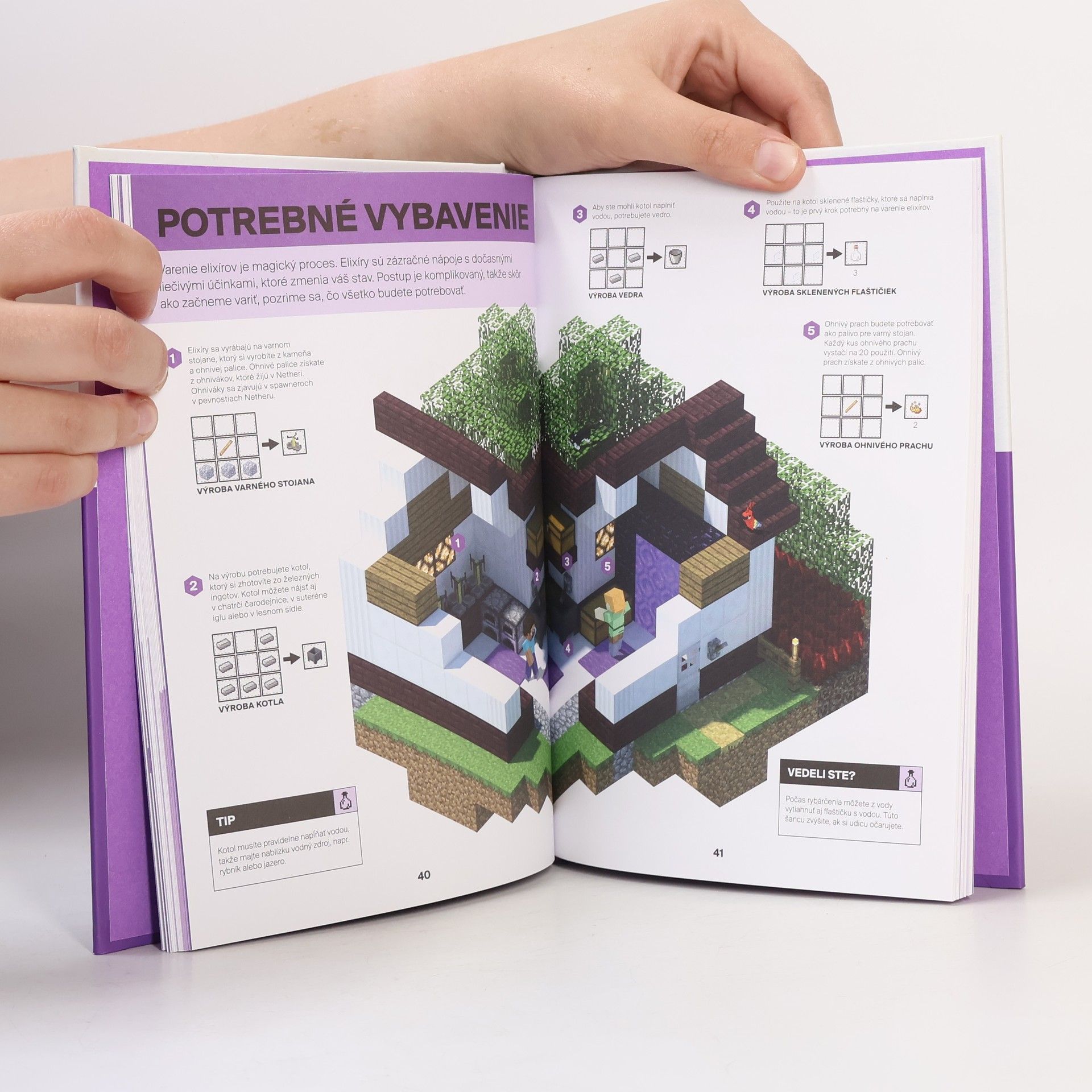 Stephanie Milton Minecraft. Sprievodca svetom elixírov a očarovávania